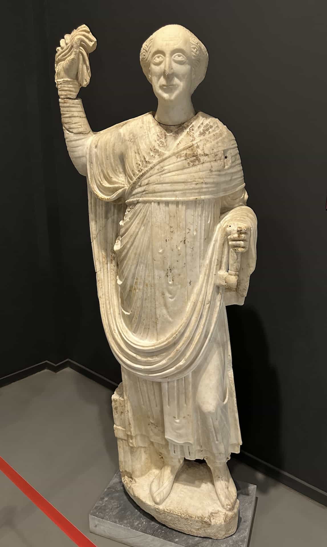 Statue of Proconsul Stephanos at the Ephesus Museum in Selçuk, Turkey