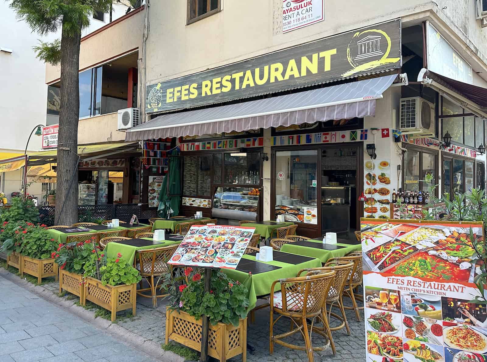 Efes Restaurant in Selçuk, Turkey