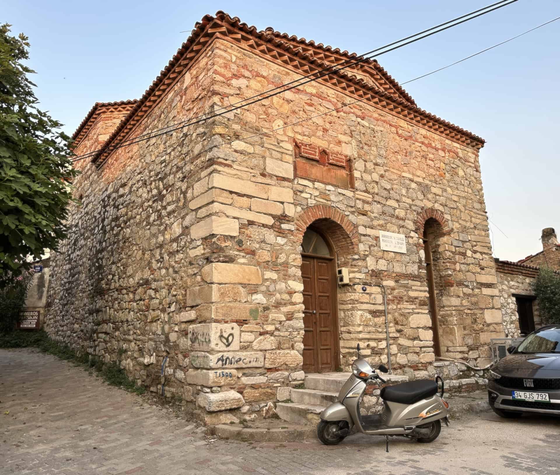 Ayasuluk Library in Selçuk, Turkey