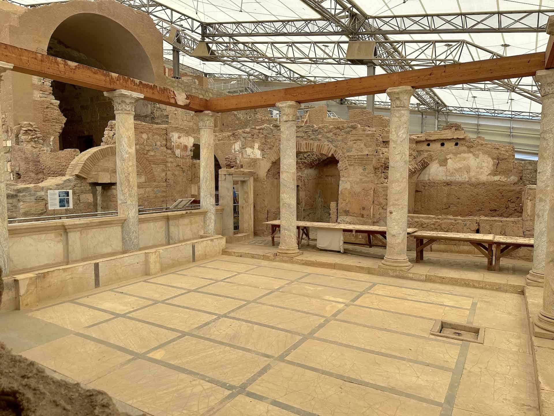 Peristyle courtyard of Dwelling Unit 6 of the Terrace Houses at Ephesus