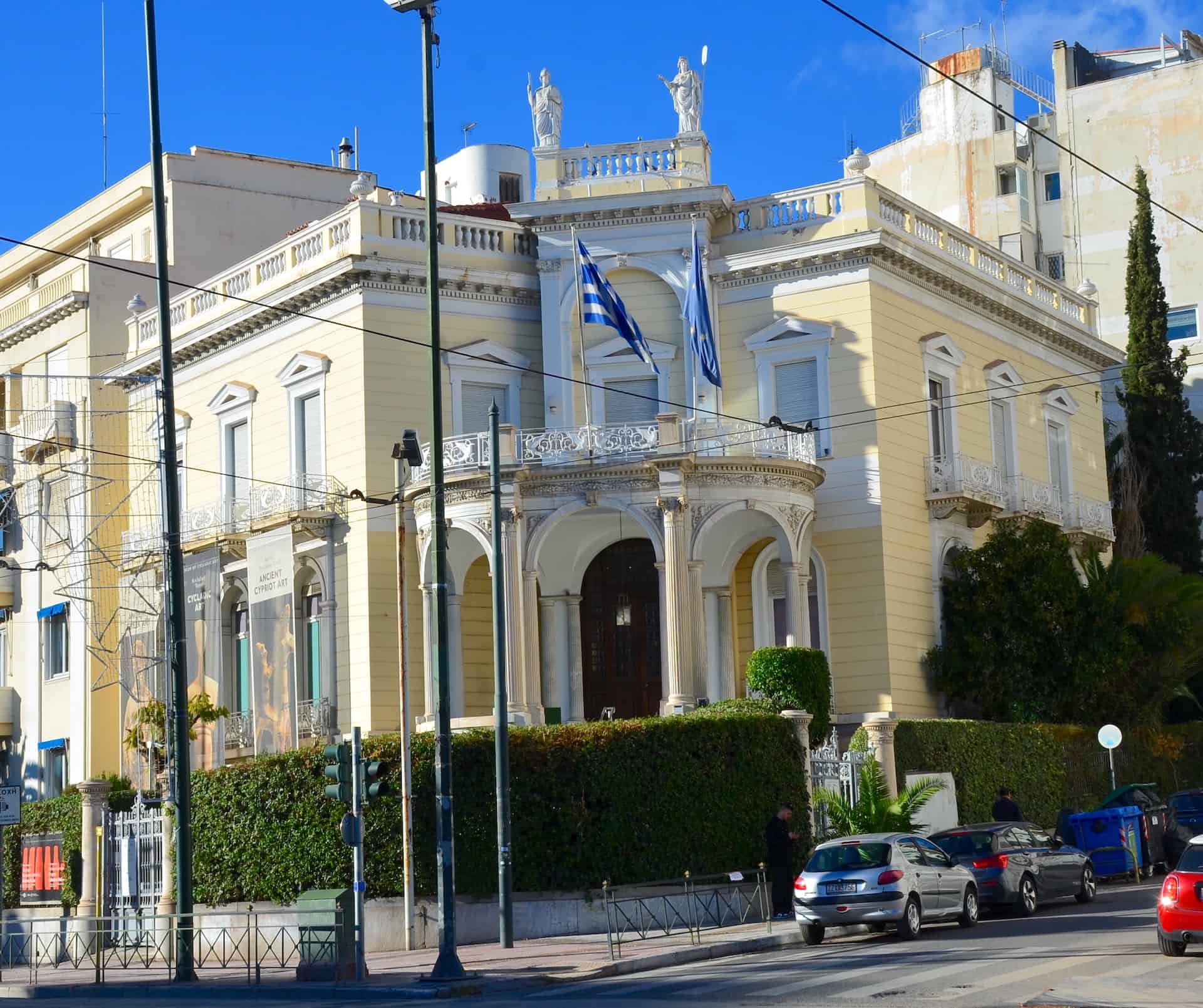 Stathatos Mansion at the Museum of Cycladic Art in Athens, Greece