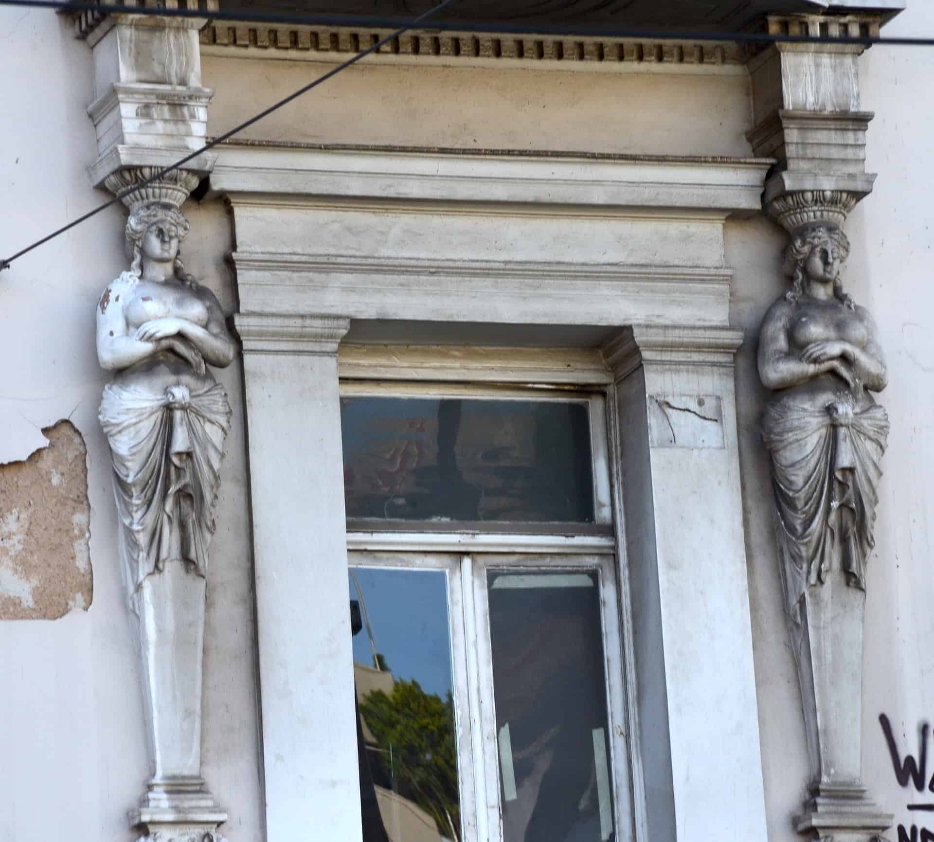 Caryatids on the Bagkeion