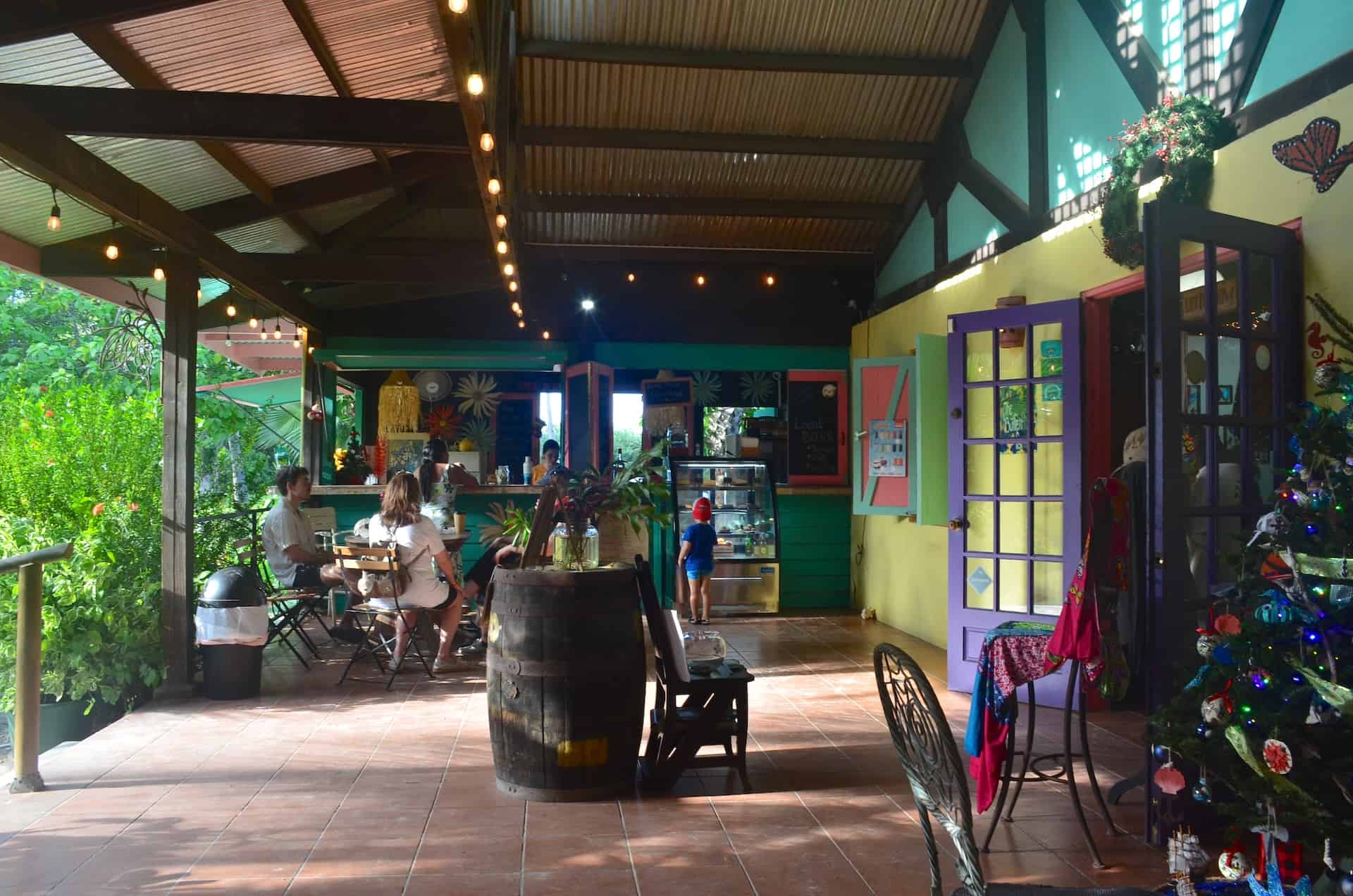Café at the Butterfly Farm