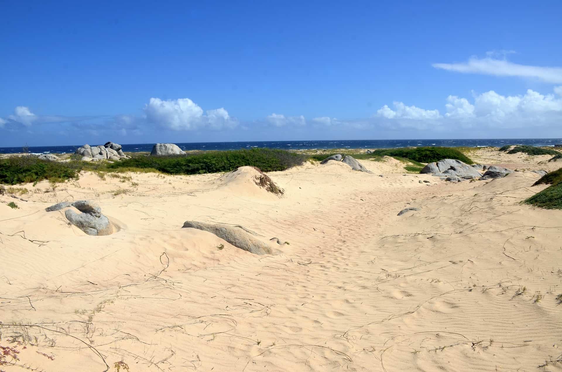 Sasarawichi Dunes in Noord, Aruba