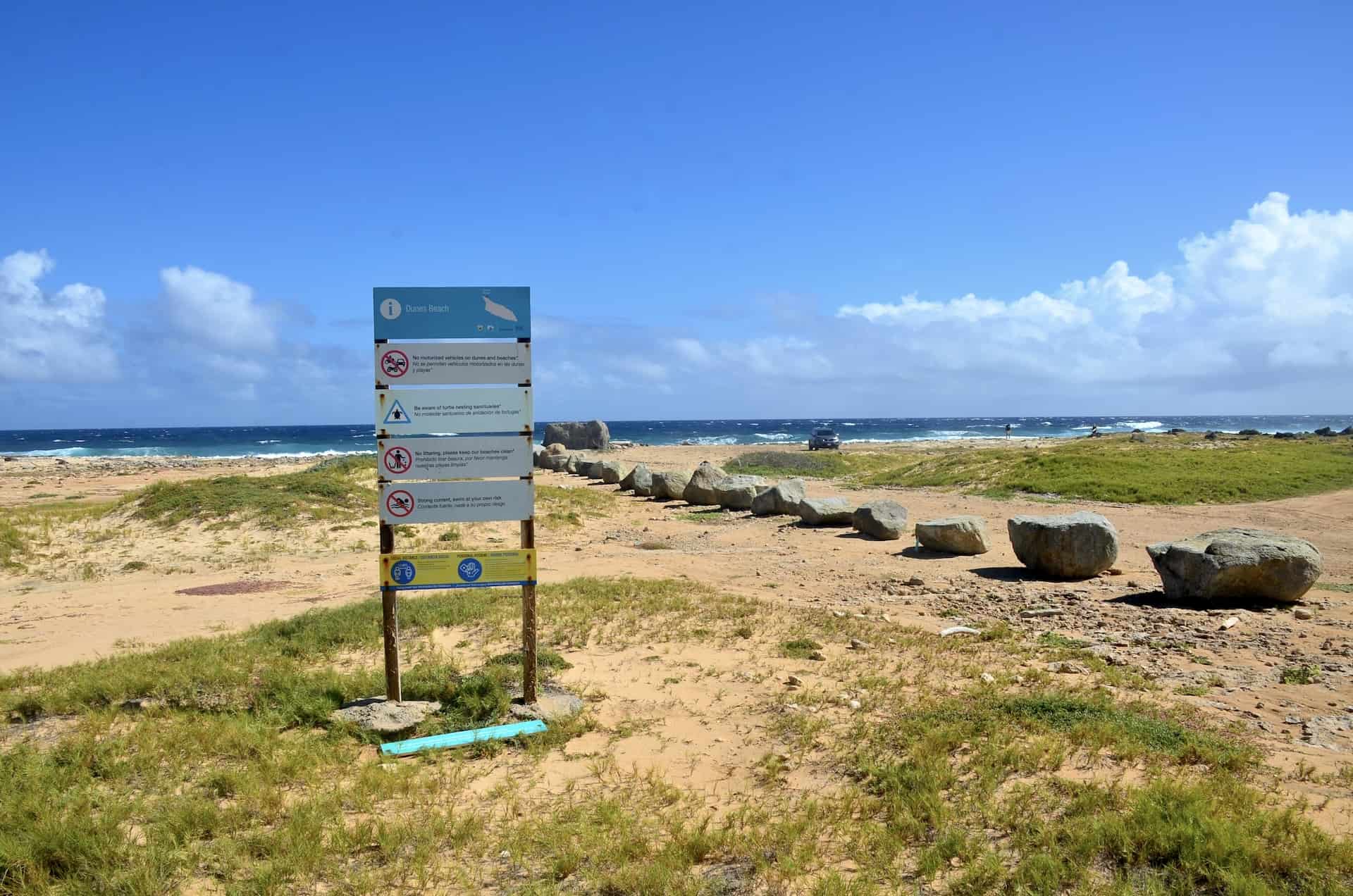 Dunes Beach in Noord, Aruba