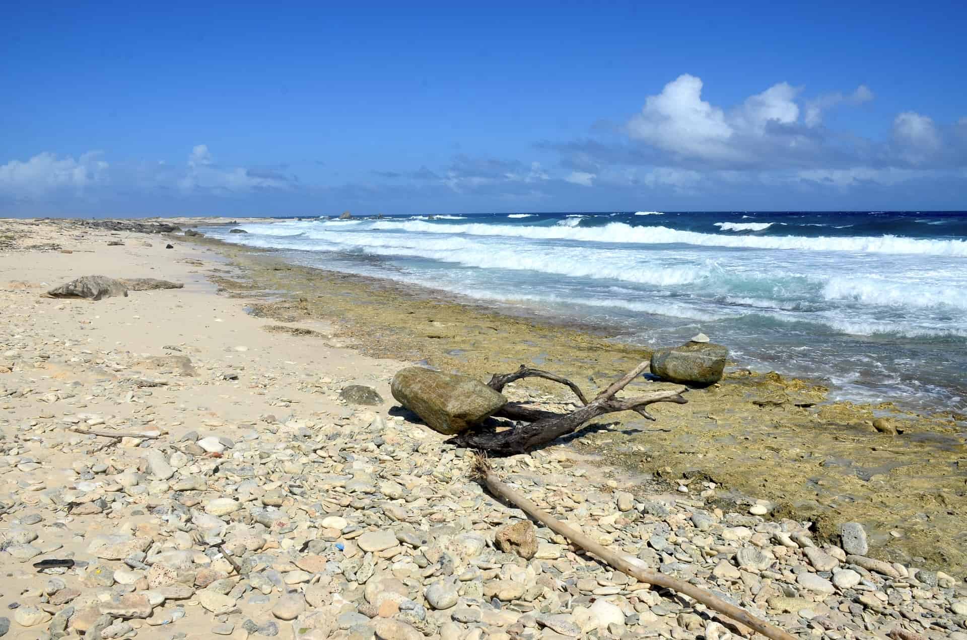 Looking north towards Westpunt Beach at Dunes Beach