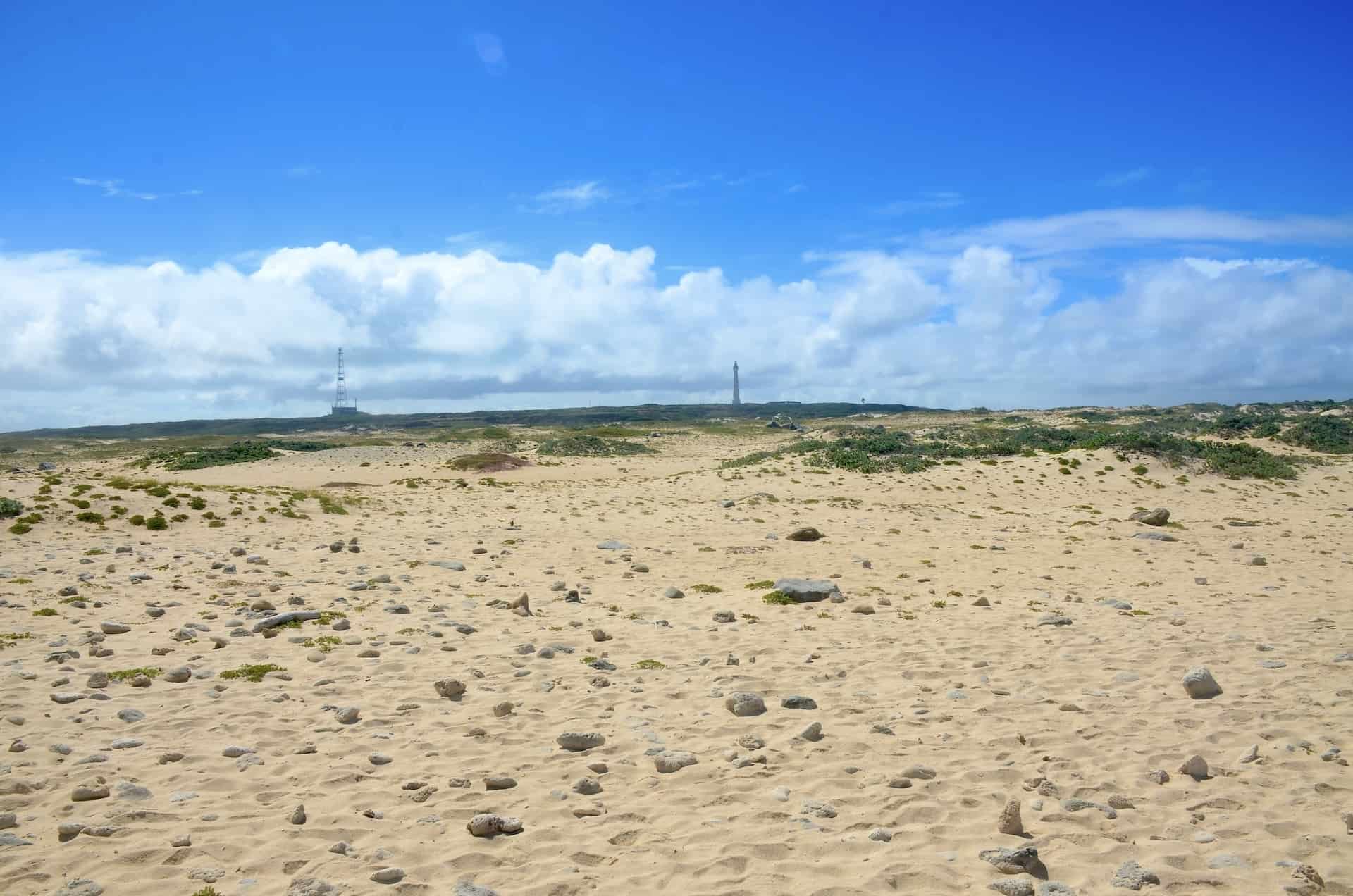 Sasarawichi Dunes from Westpunt Beach