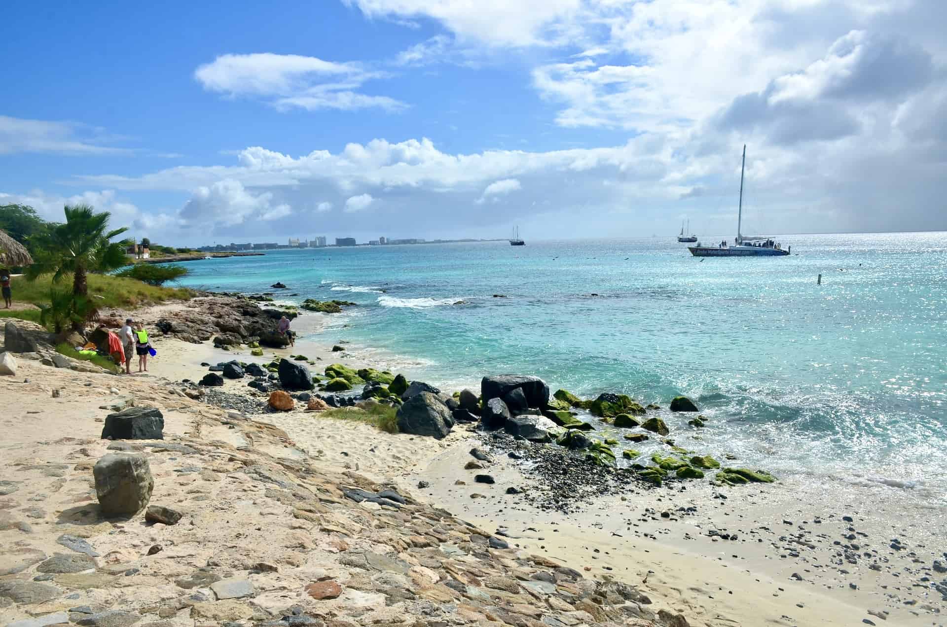 North Boca Catalina Beach in Noord, Aruba