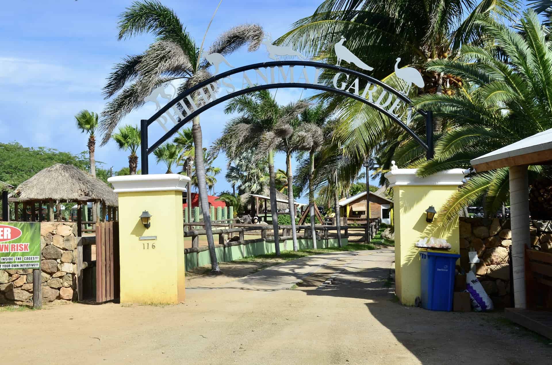 Philip's Animal Garden in Noord, Aruba