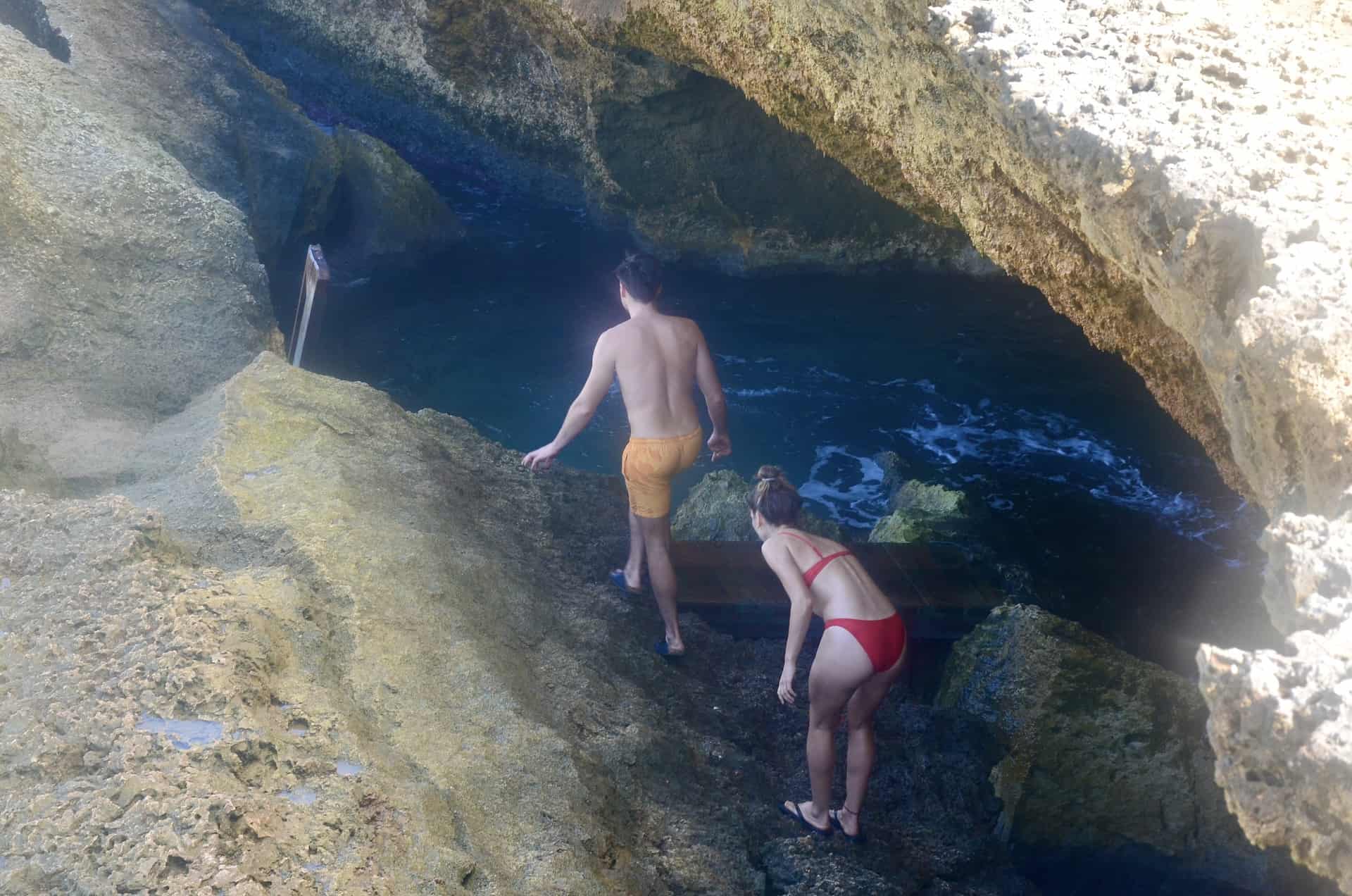 Cave Pool in Paradera, Aruba