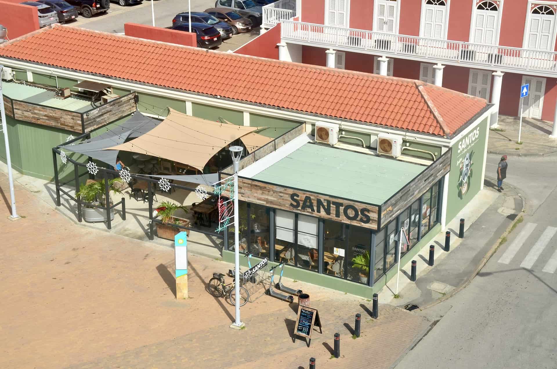 Santos Coffee in Oranjestad, Aruba