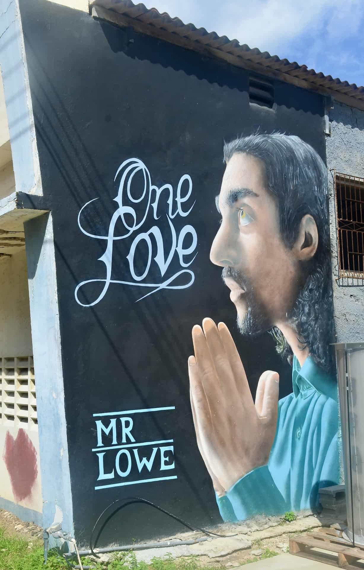 One Love mural