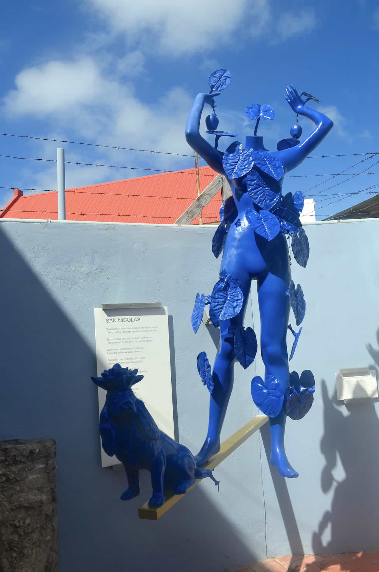 San Nicolas: A Leap of Faith by Osaira Muyale at the Community Museum in San Nicolas, Aruba