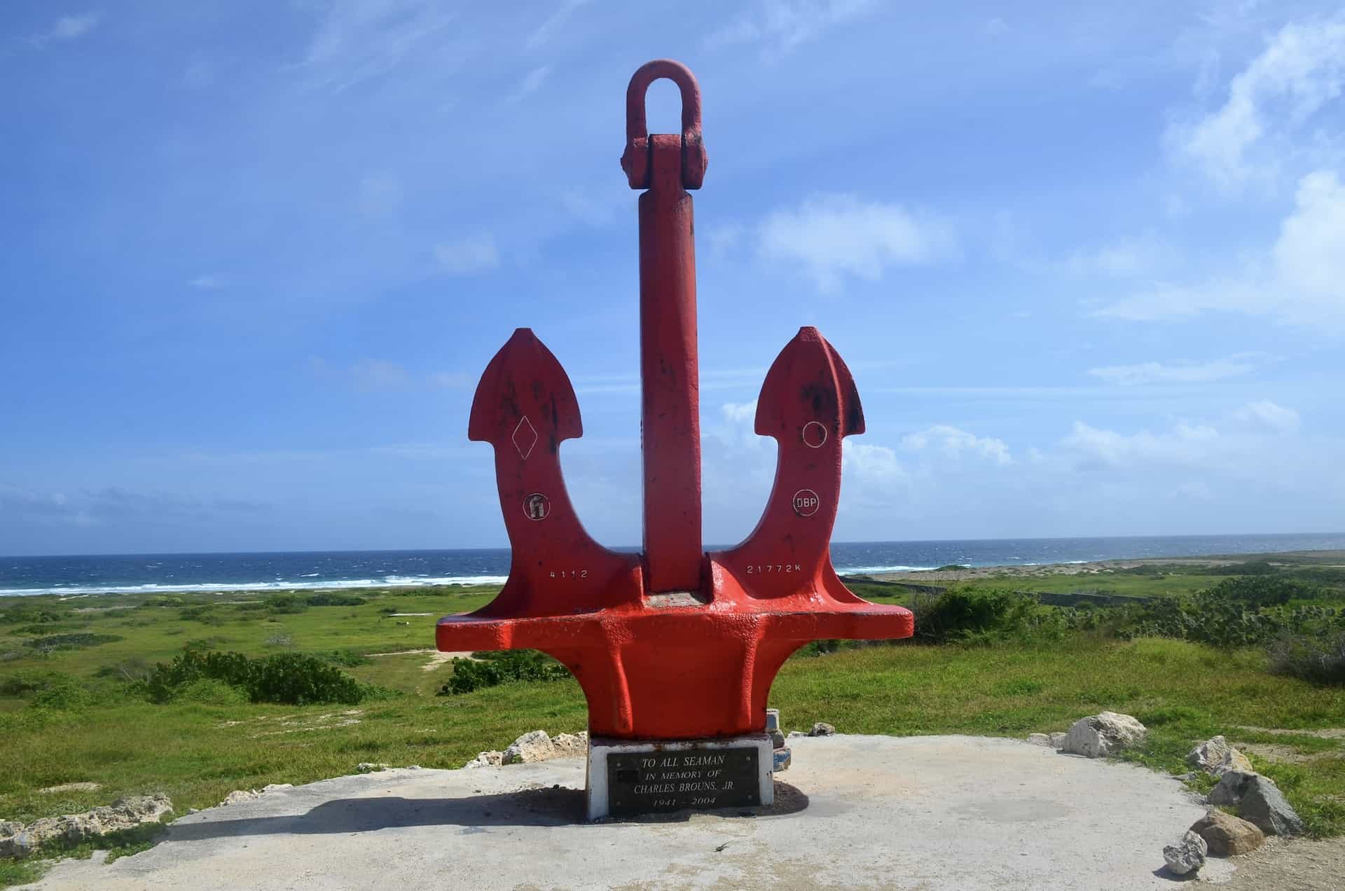 Red Anchor in San Nicolas, Aruba