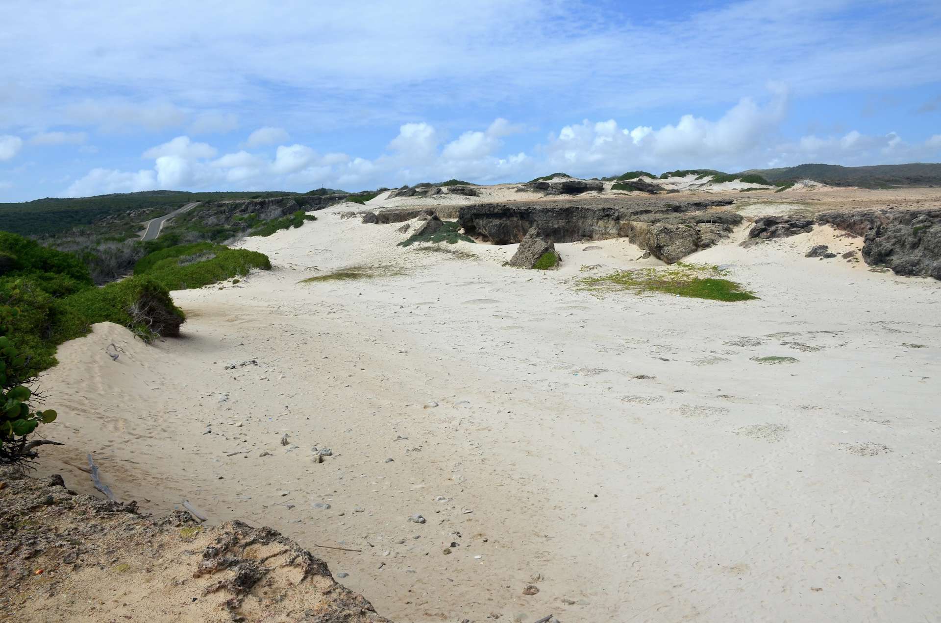 Boca Prins Dunes at Arikok National Park in Aruba