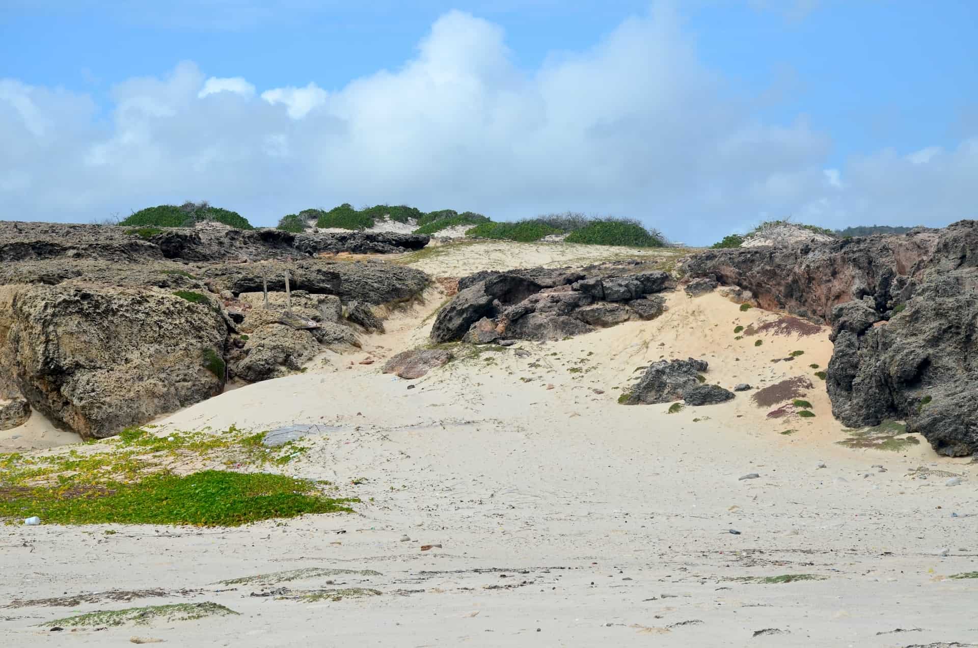 Boca Prins Dunes at Arikok National Park in Aruba