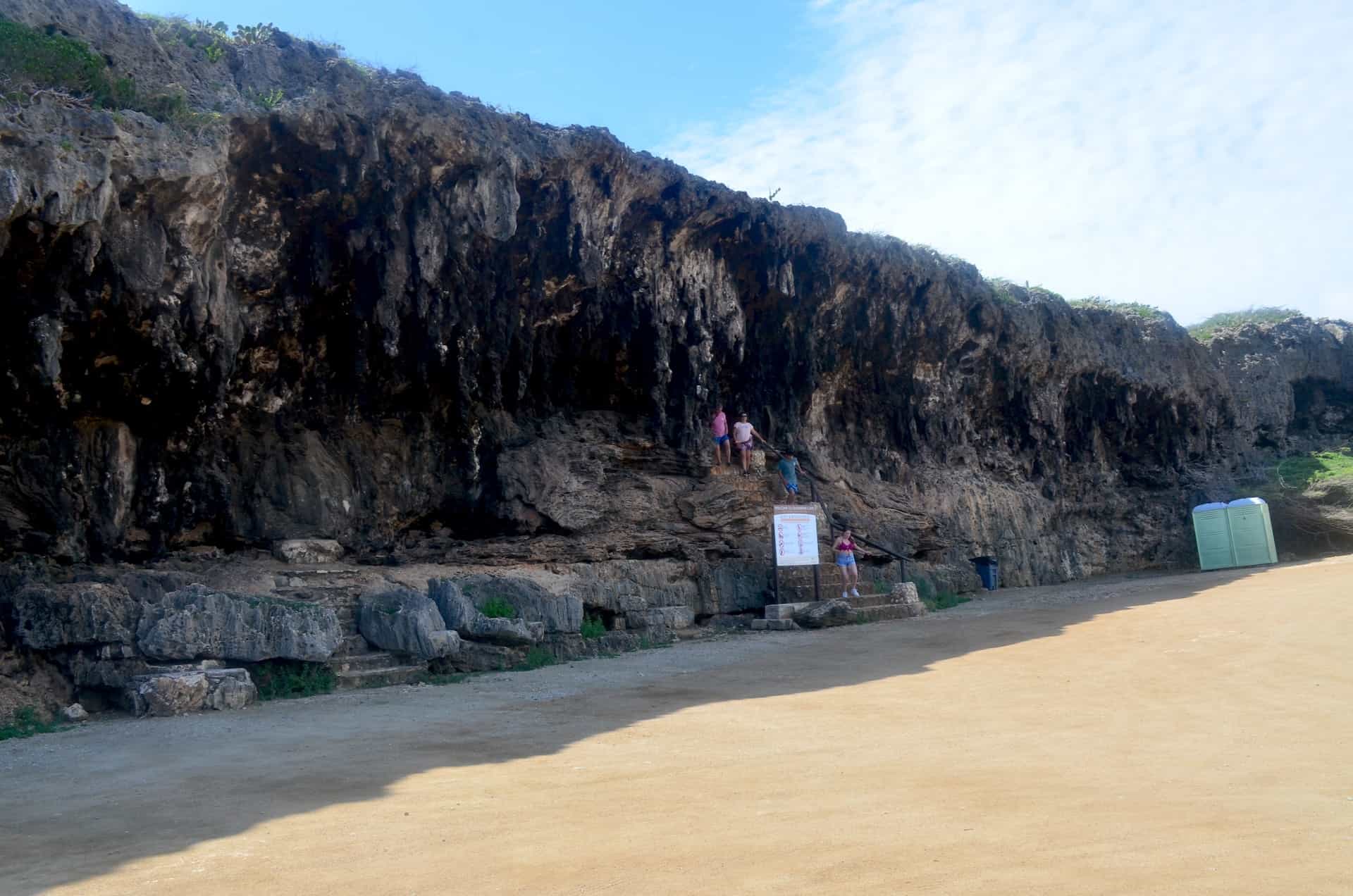 Quadirikiri Cave at Arikok National Park in Aruba