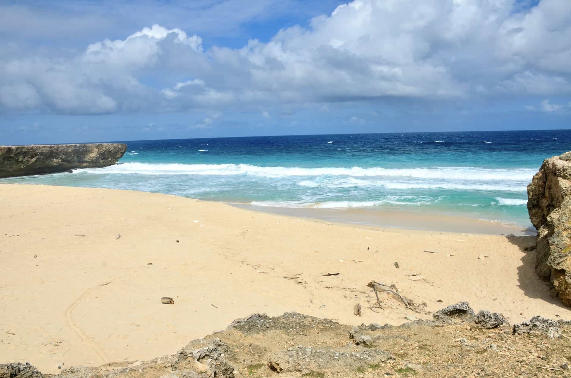 First beach at Dos Playa at Arikok National Park in Aruba