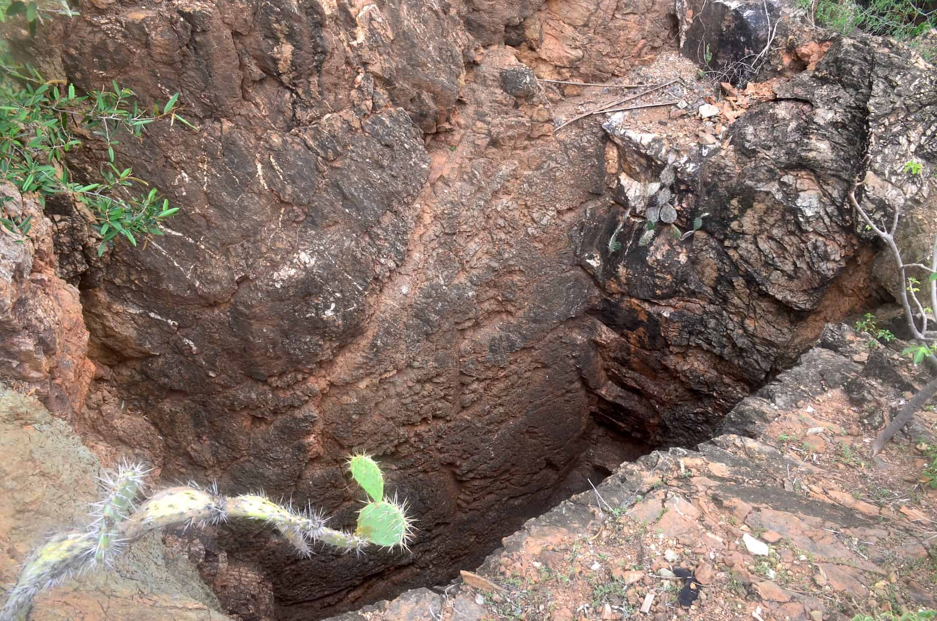 Mine shaft at the Miralamar Mining Complex