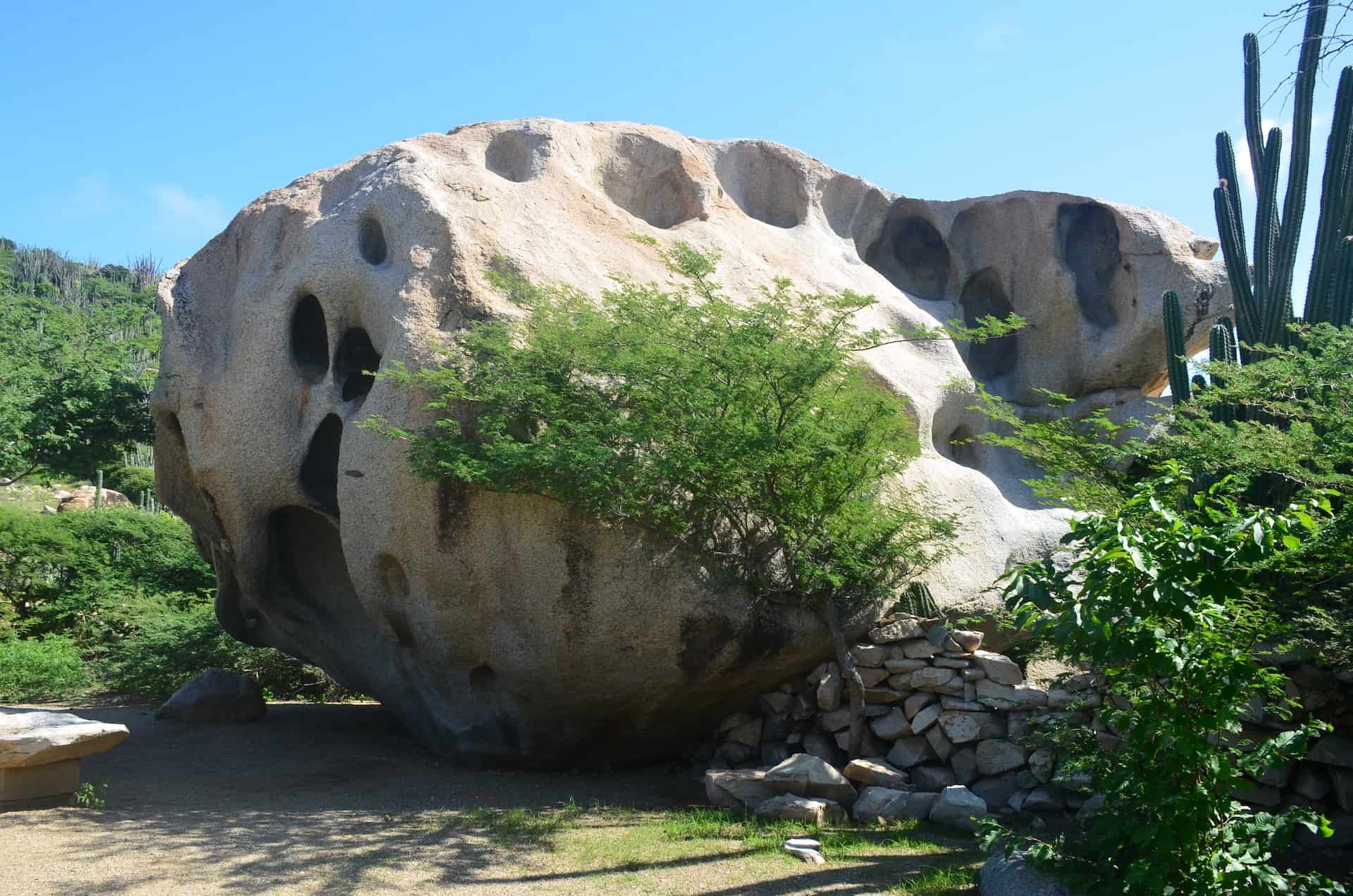 Large rock at the Ayo Rock Formations