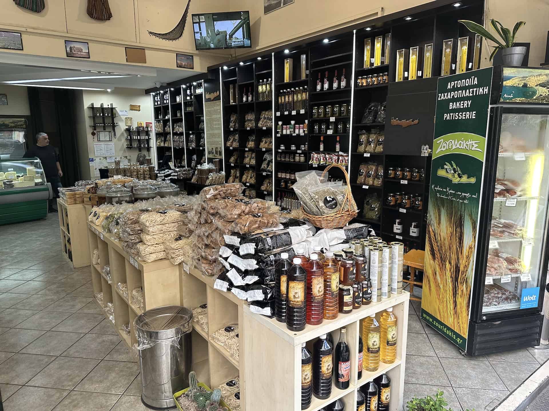 Zouridakis Cretan Products in Athens, Greece