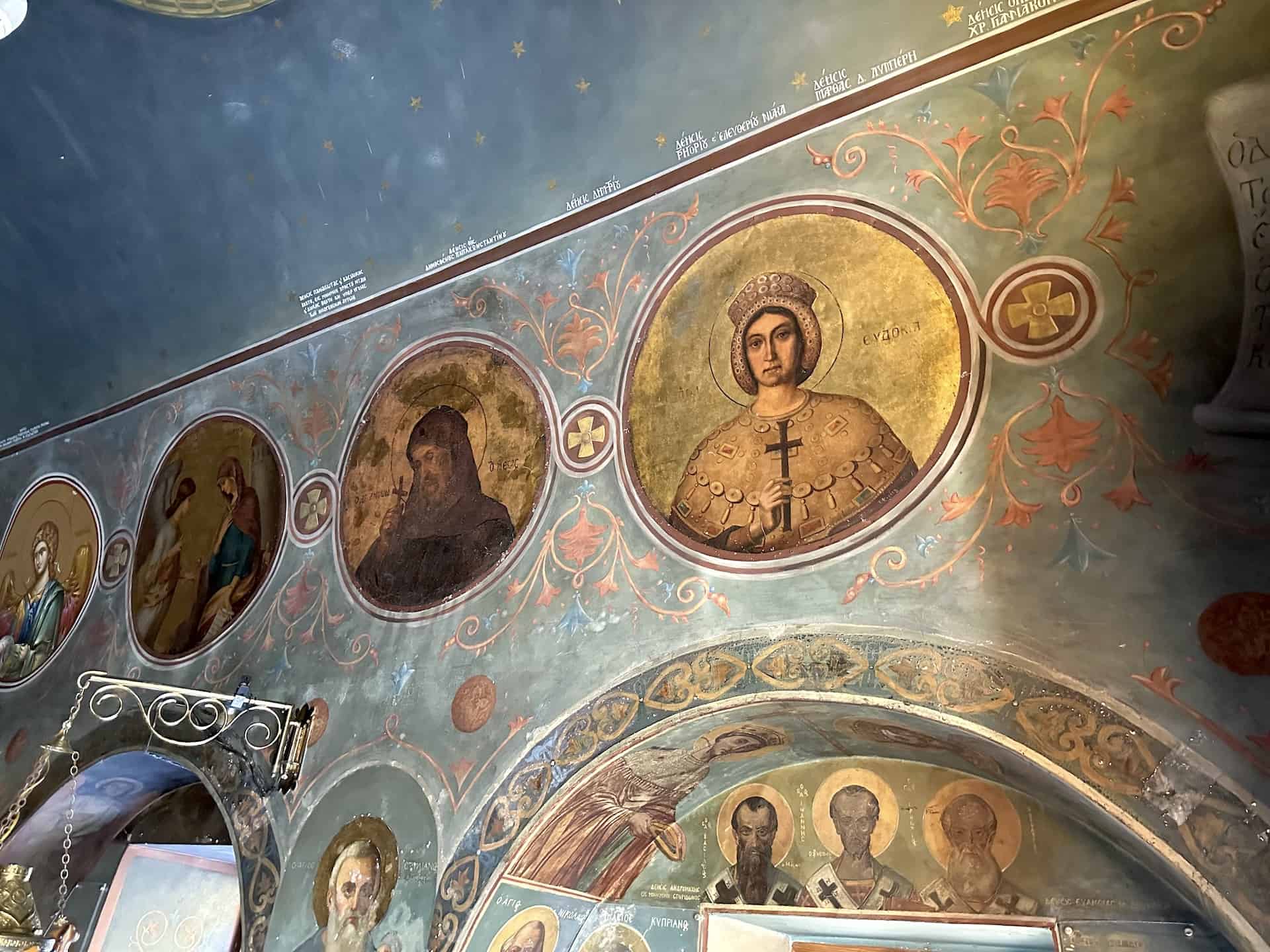 Frescoes of the Church of Saint Paraskevi