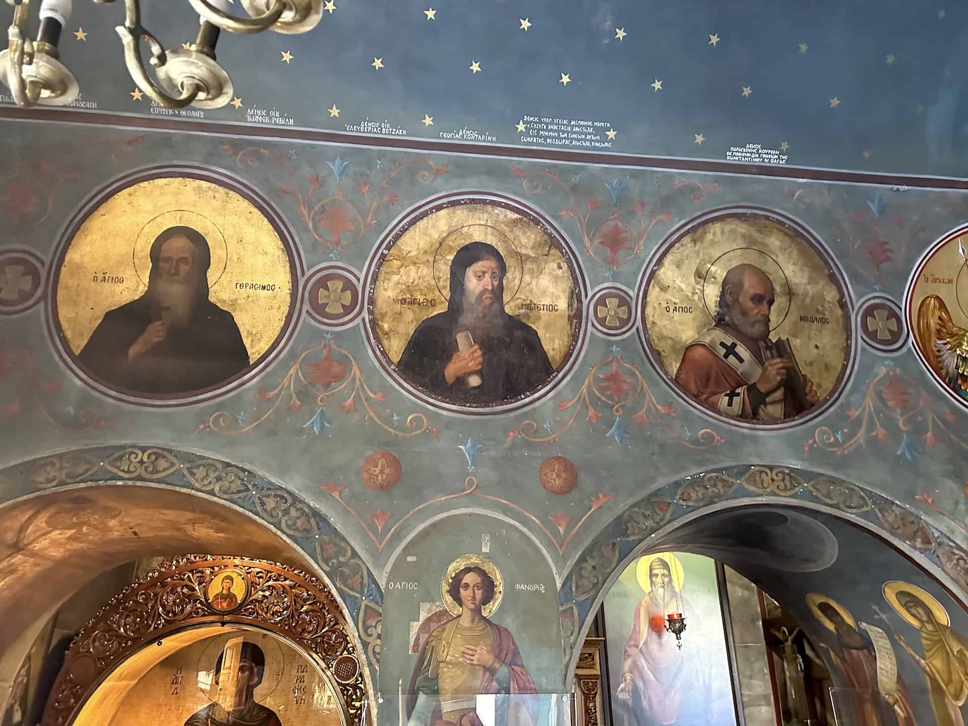 Frescoes of the Church of Saint Paraskevi
