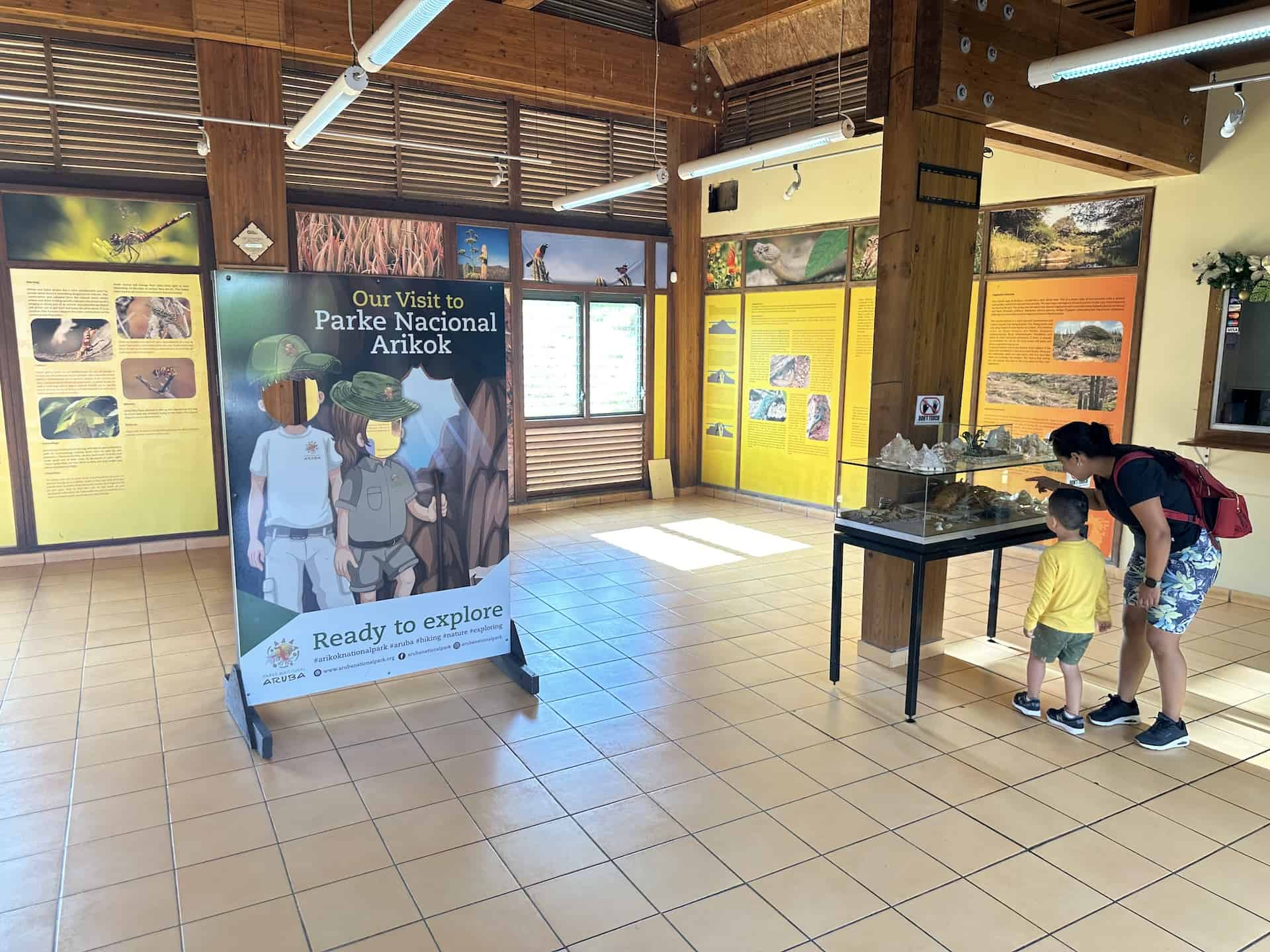 Visitor center at Arikok National Park in Aruba