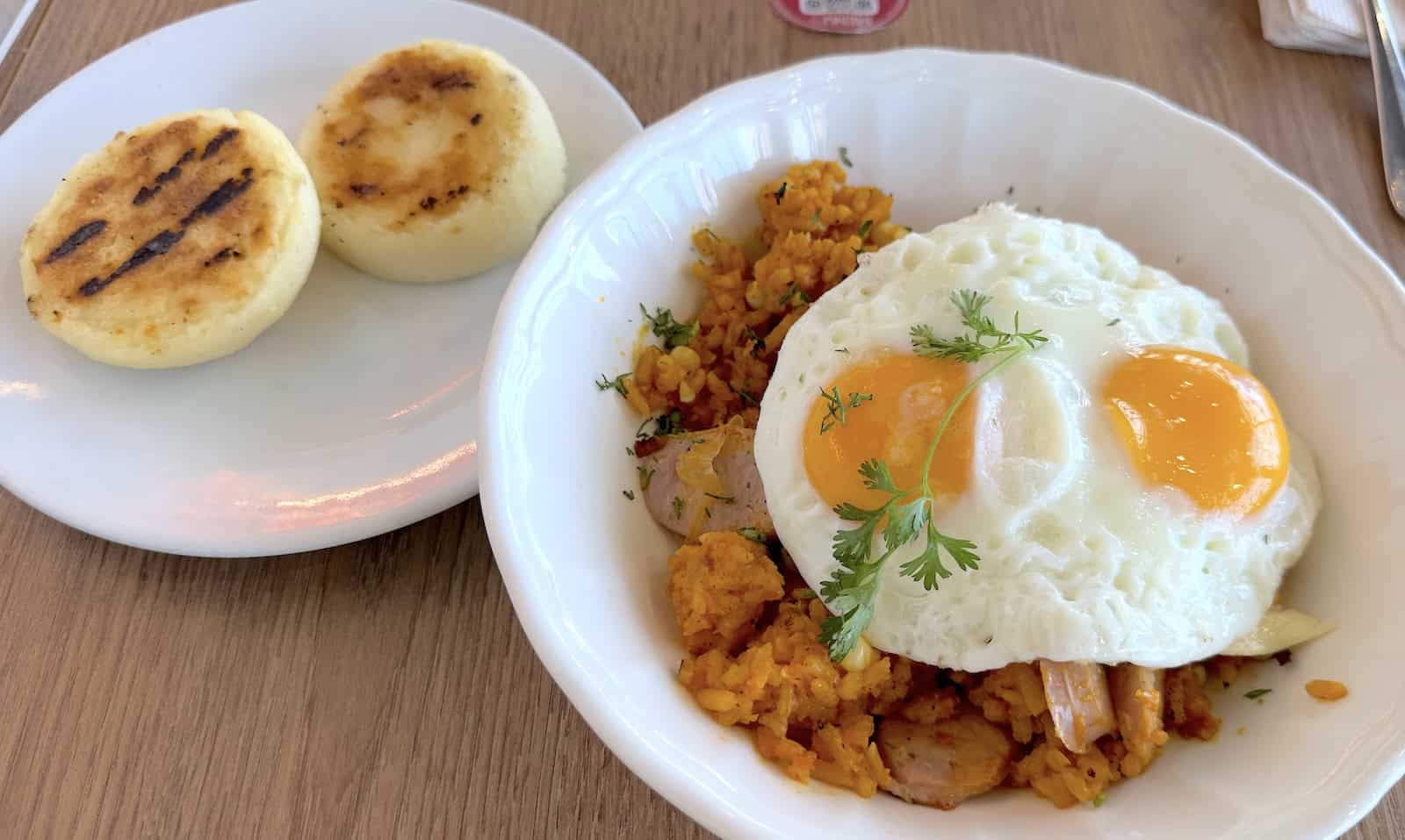 Calentao at Cumbia House in the international terminal at El Dorado International Airport