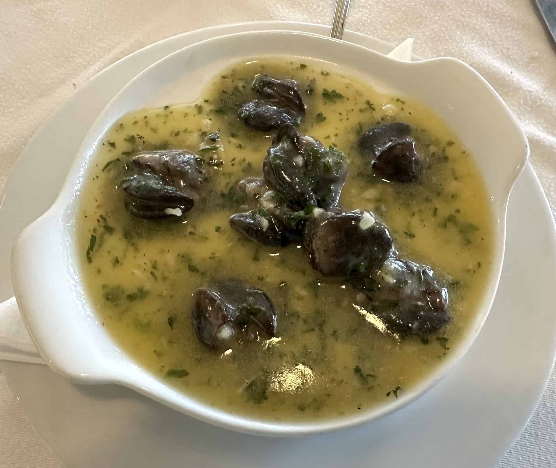 Escargot at Sole Mare