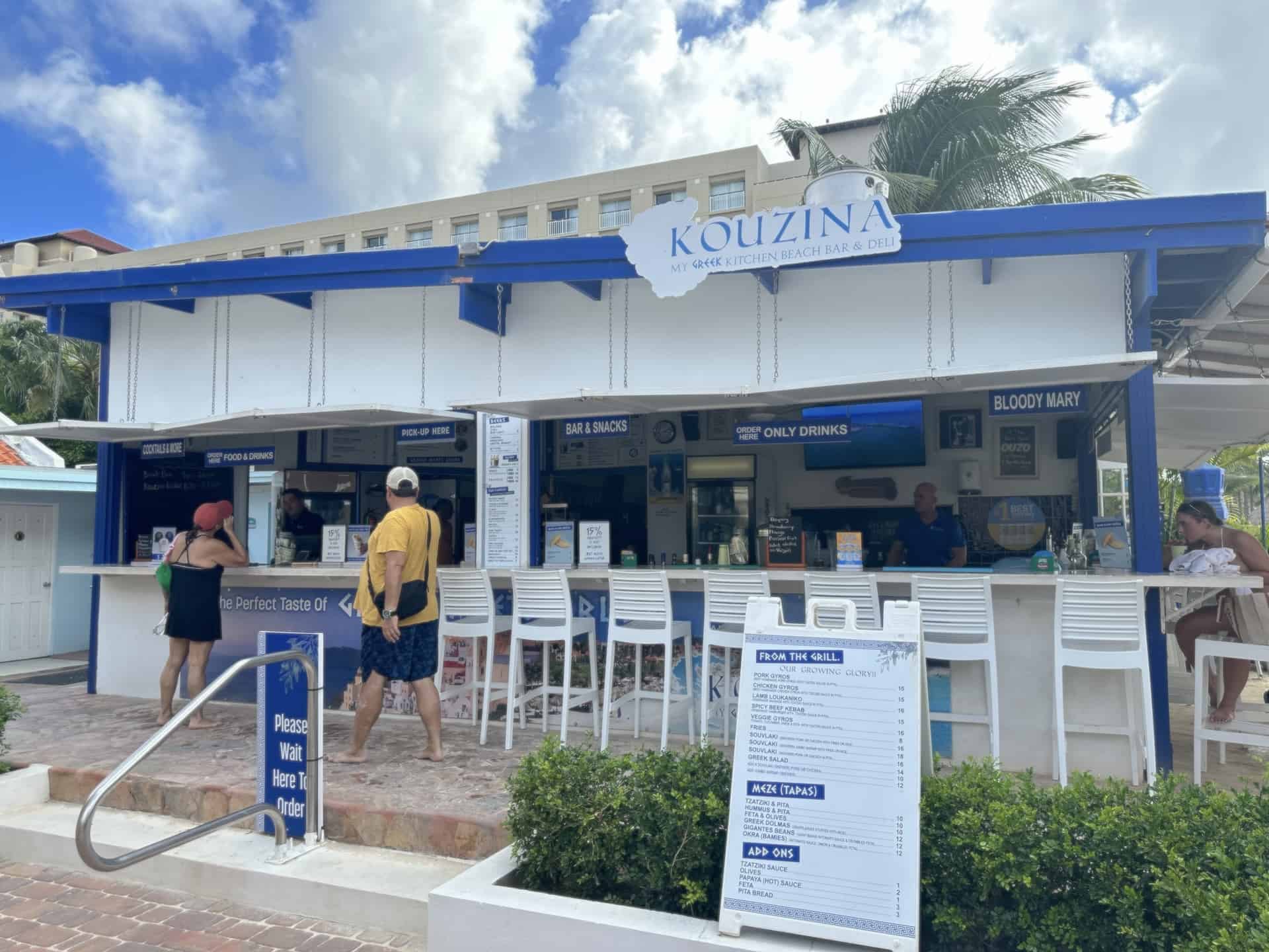 Kouzina Restaurant in Palm Beach, Noord, Aruba