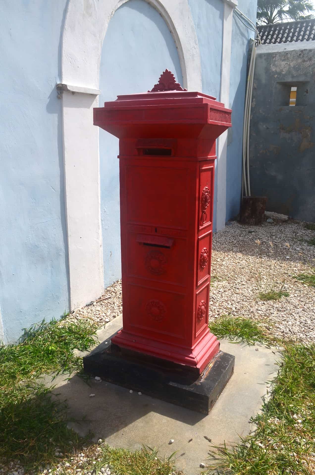 Post office box at Fort Zoutman