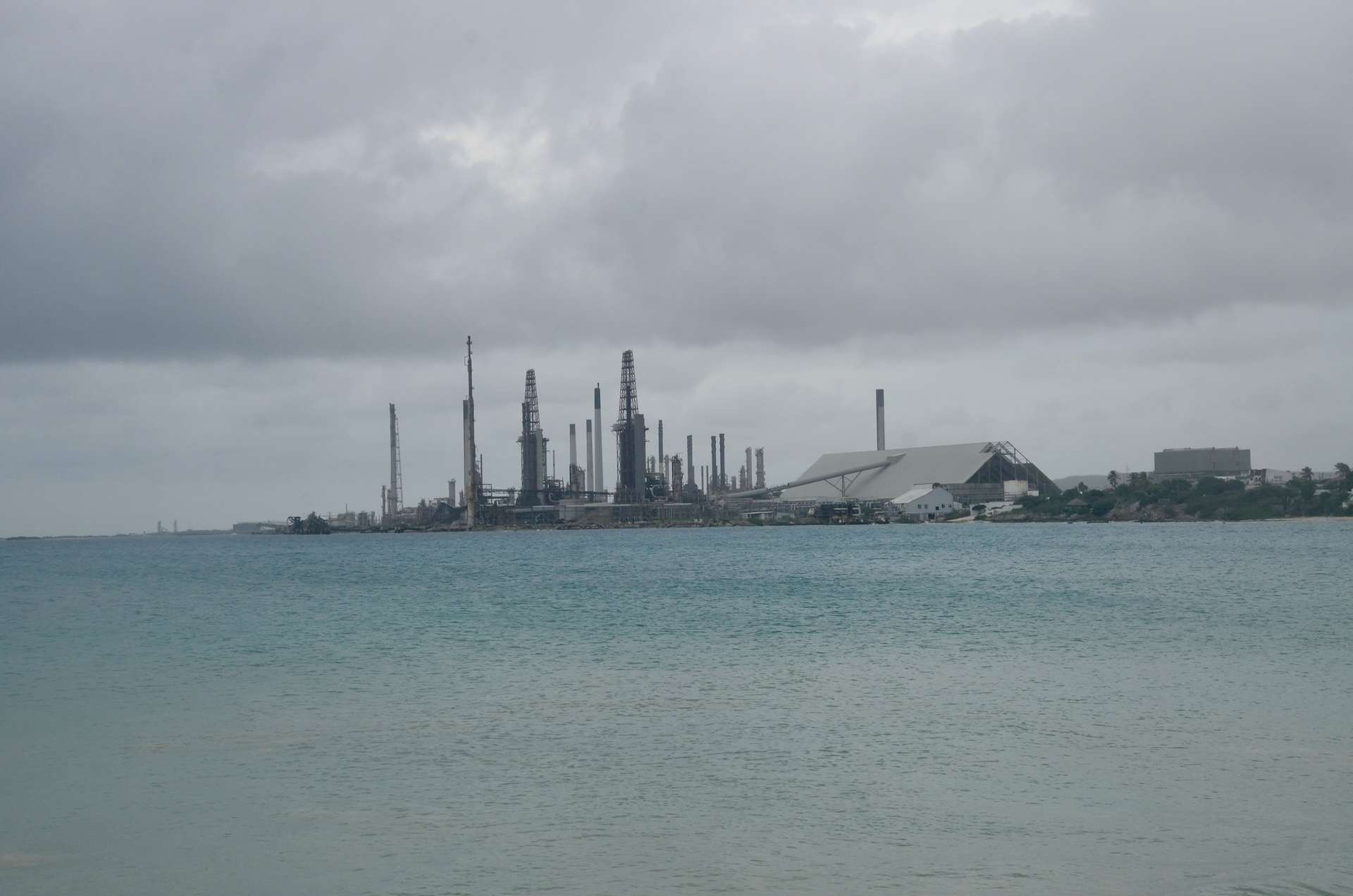 Lago Refinery in San Nicolas, Aruba