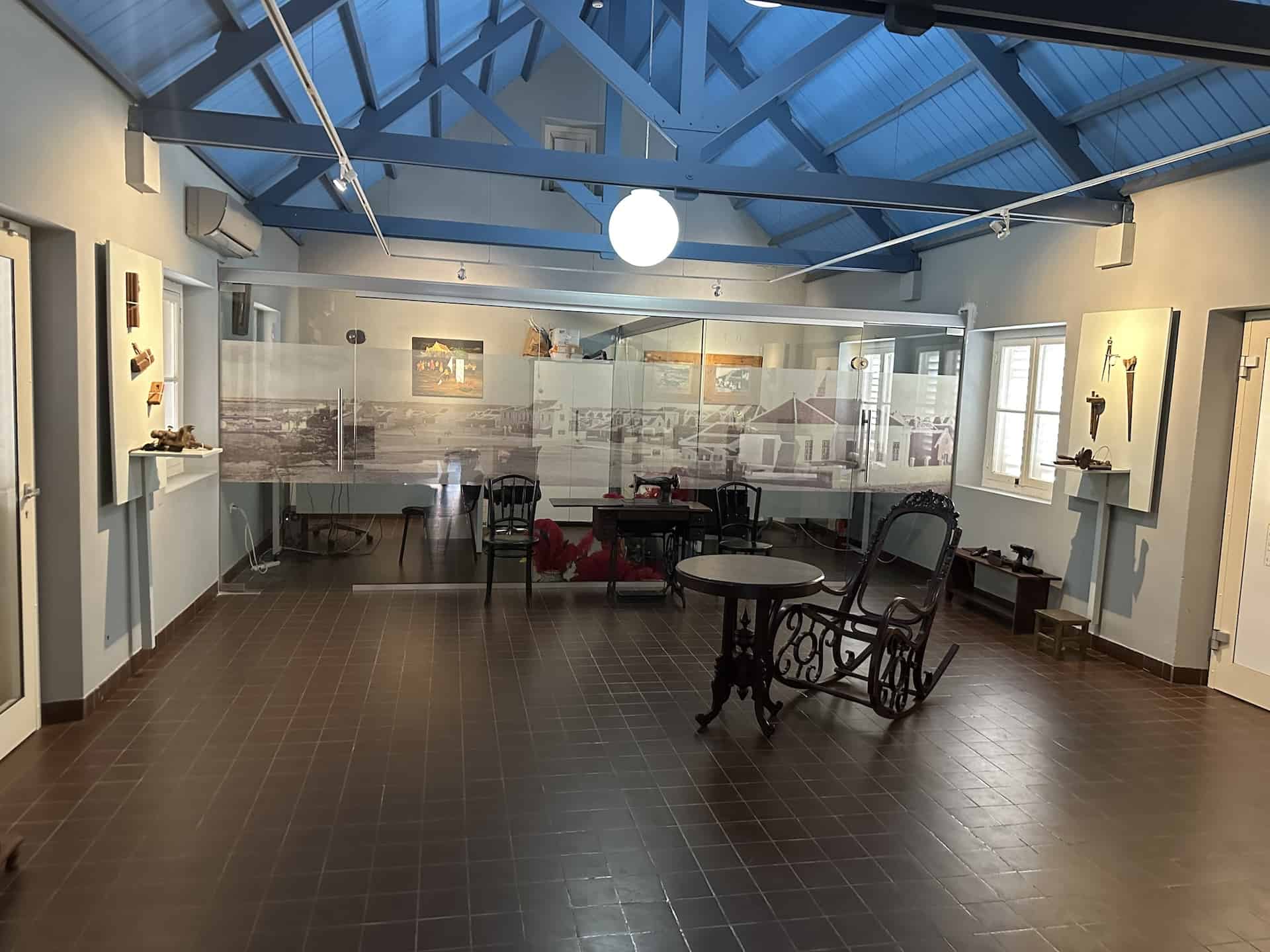 Third gallery at the Historical Museum of Aruba