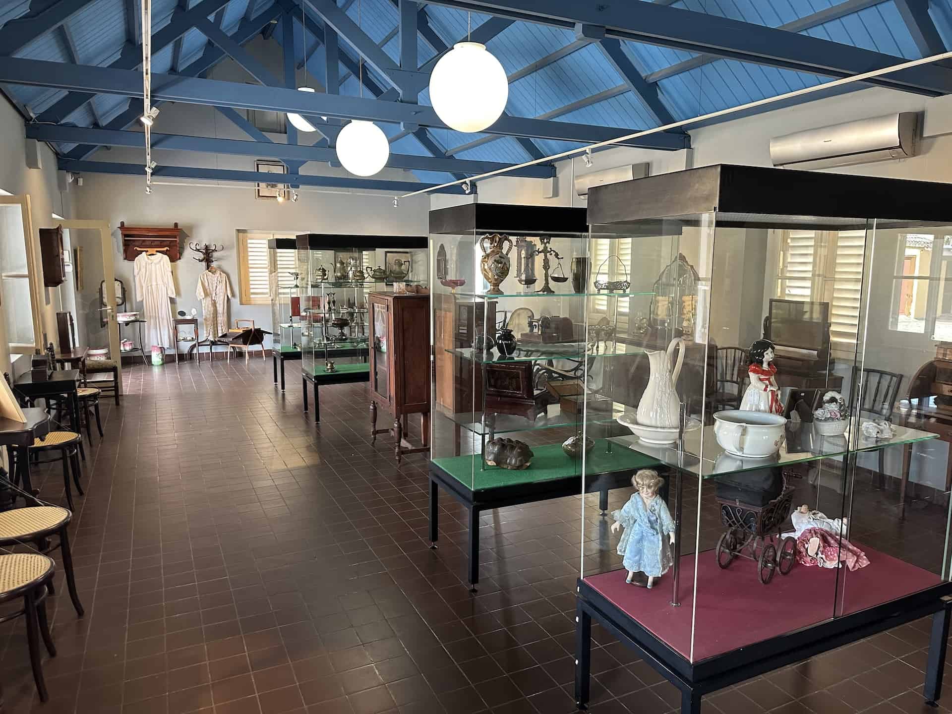 Second gallery at the Historical Museum of Aruba in Oranjestad