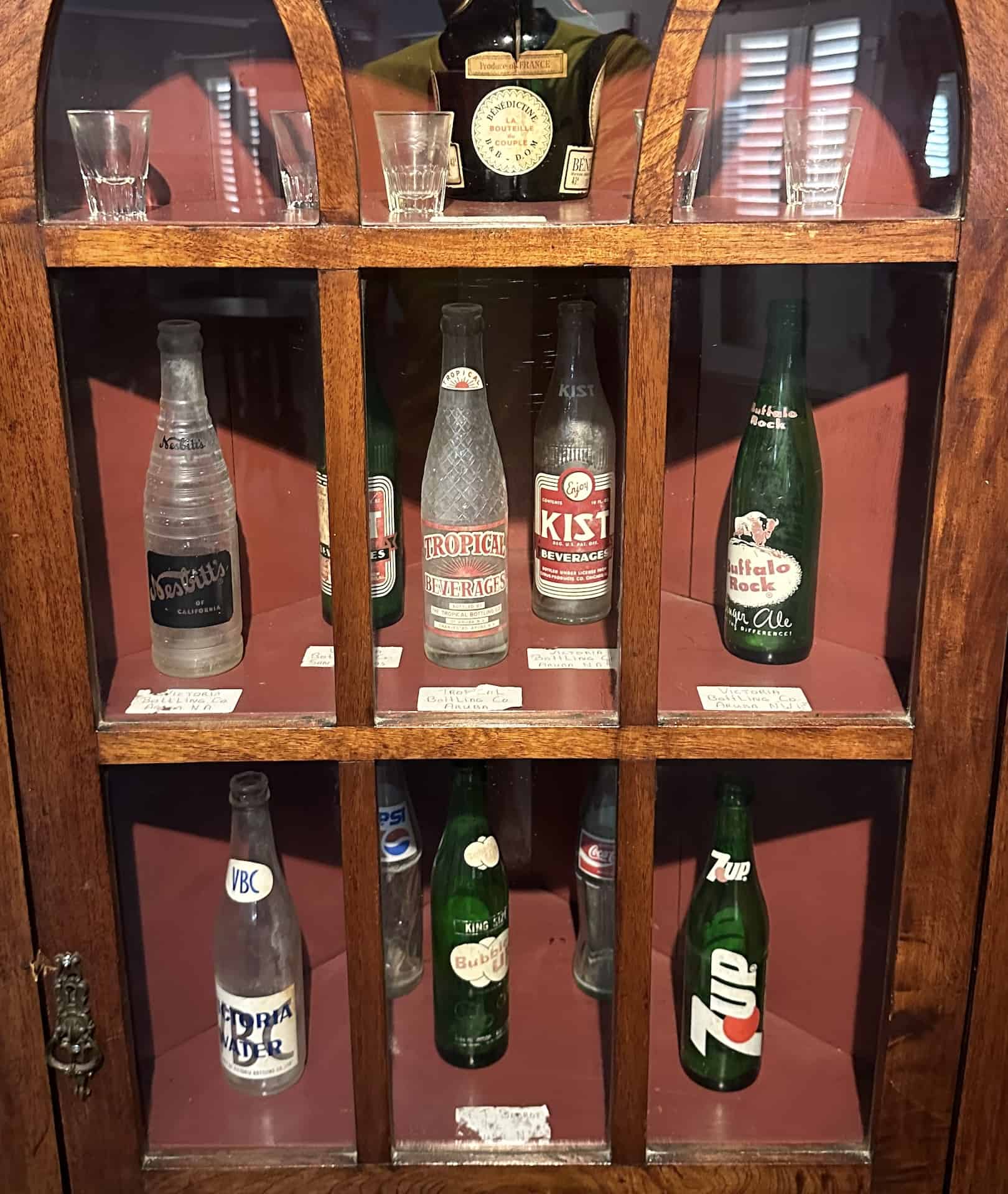 Bottles at the Historical Museum of Aruba