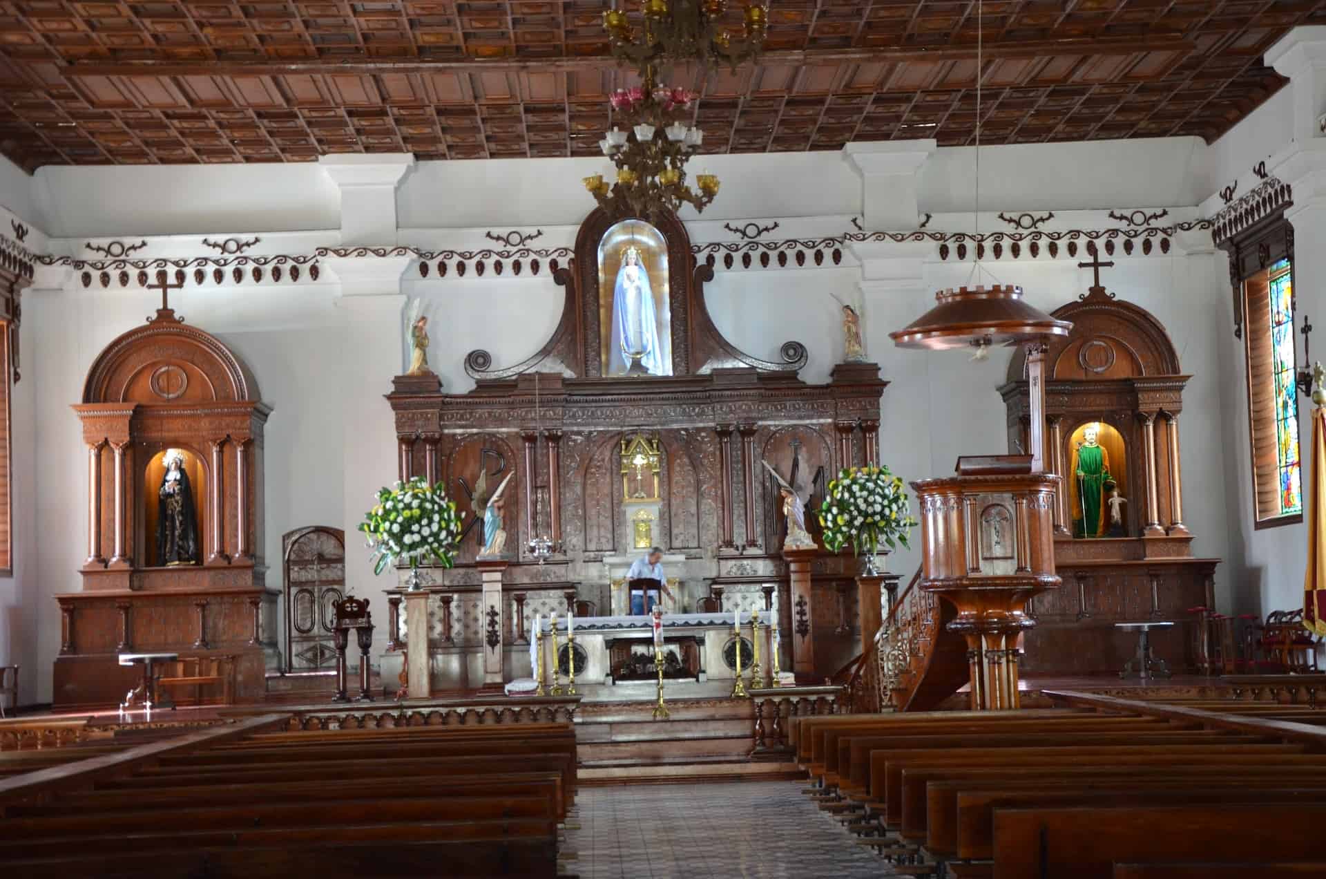 Altar of the Minor Basilica of the Immaculate Conception