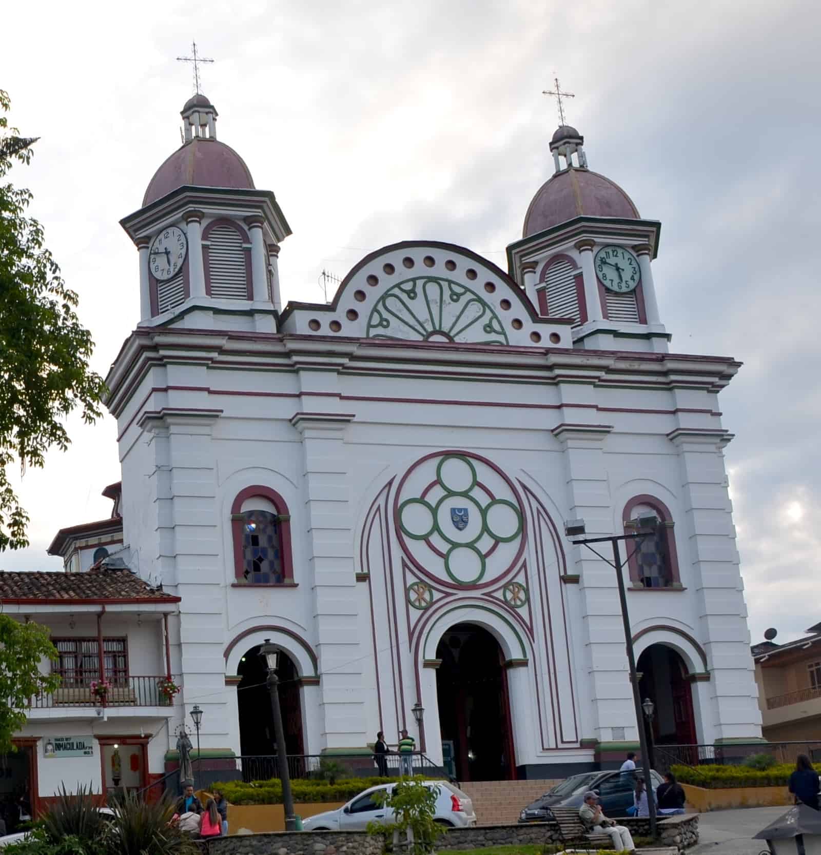 Church of the Immaculate Conception in Aguadas, Caldas, Colombia