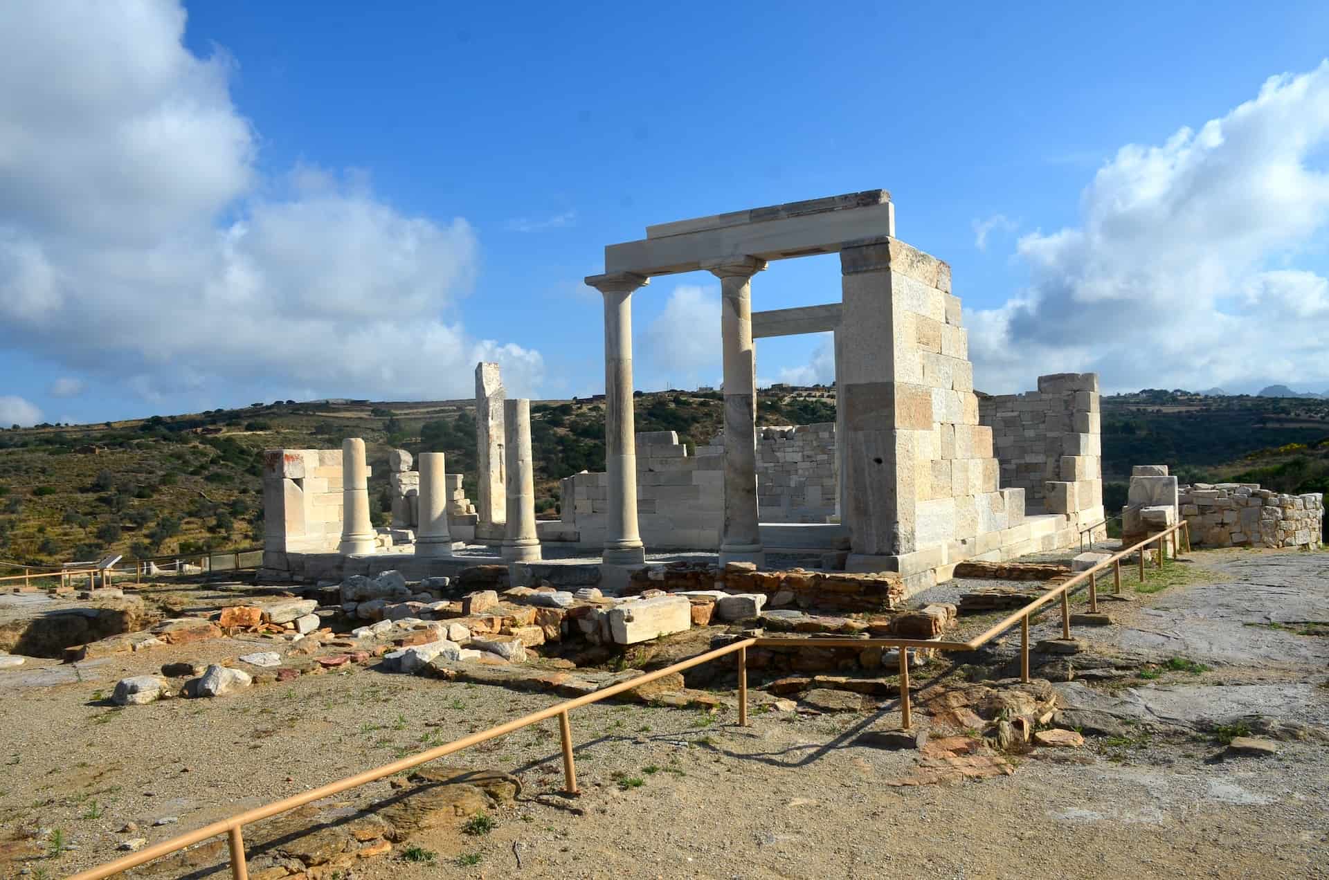 Temple of Demeter in Naxos, Greece