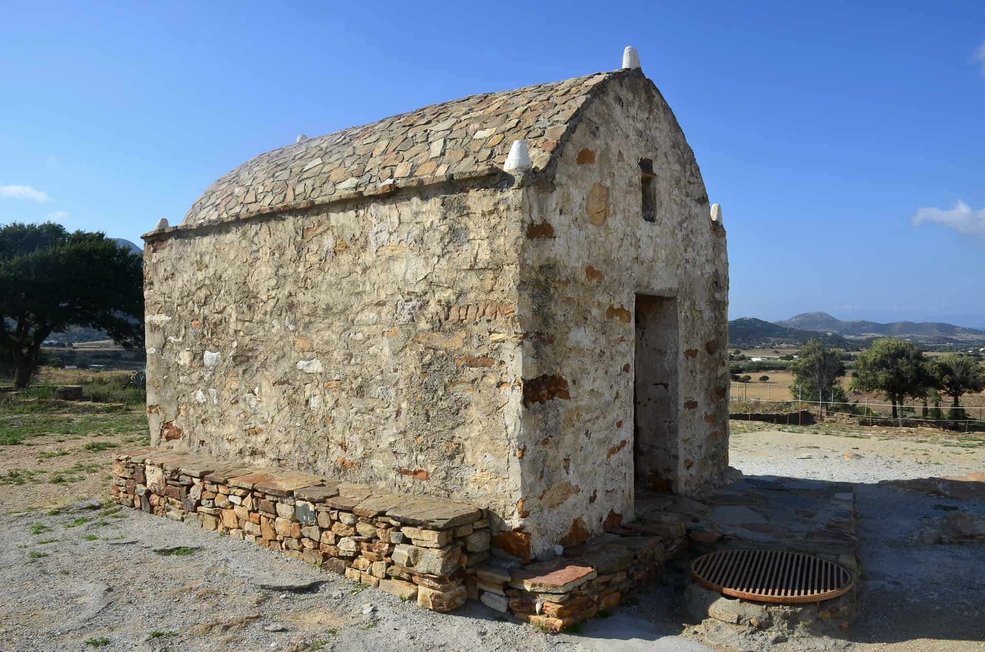 Chapel of St. John the Theologian at the Temple of Demeter in Naxos, Greece