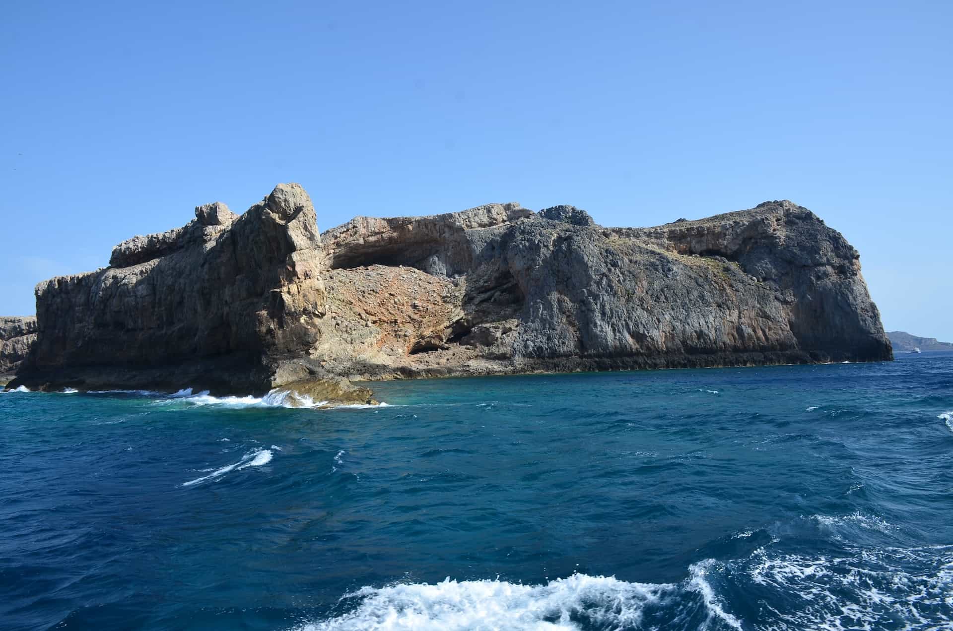 Northwestern tip of Crete