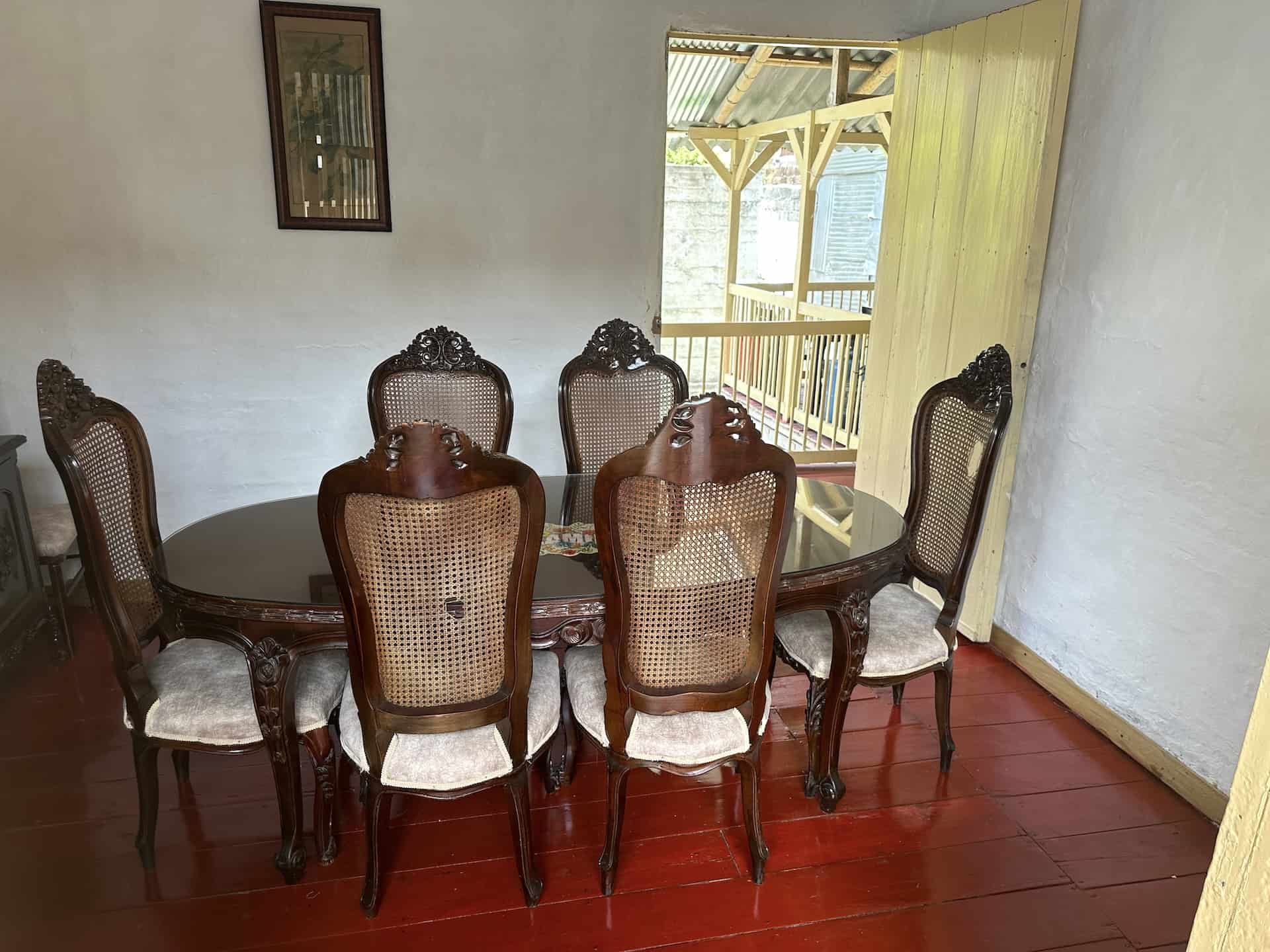 Dining room at Casa Típica Salamineña