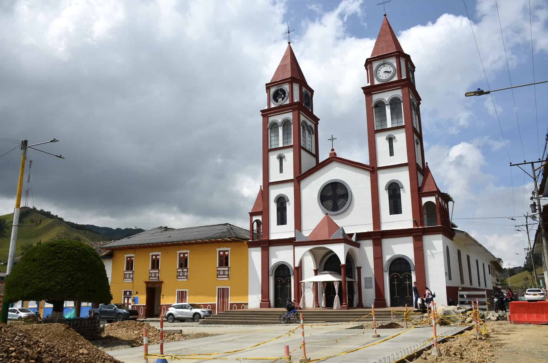 Church of the Immaculate Conception in San Félix, Salamina, Caldas, Colombia