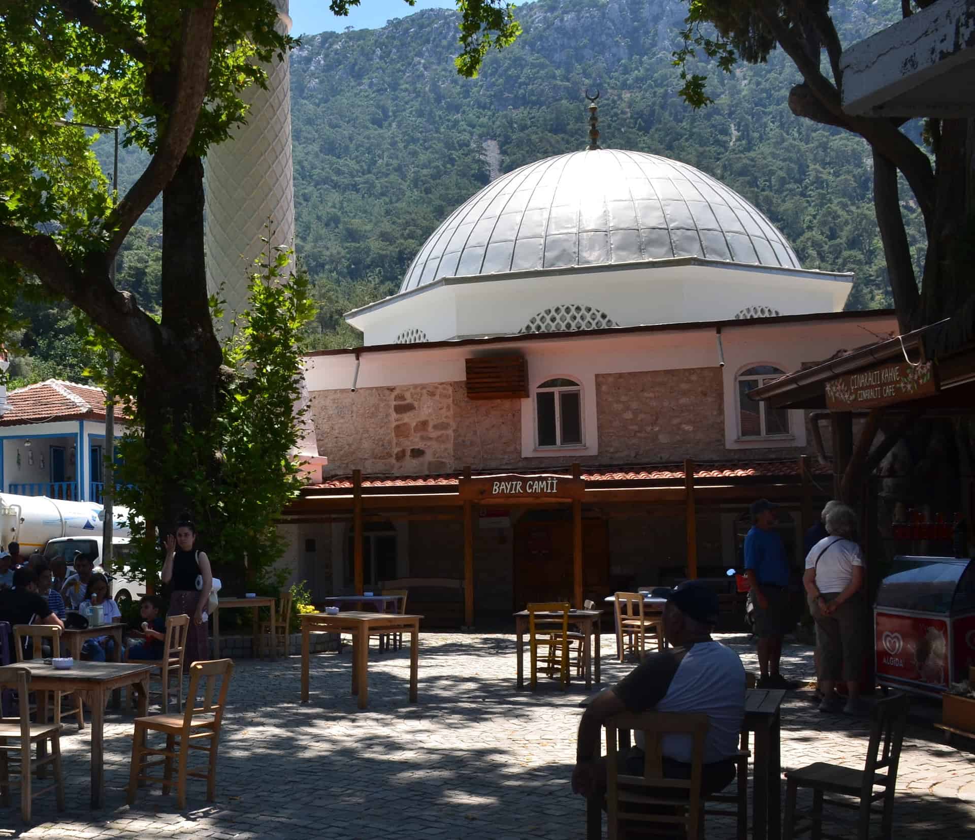 Mosque in Bayır on the Bozburun Peninsula in Turkey