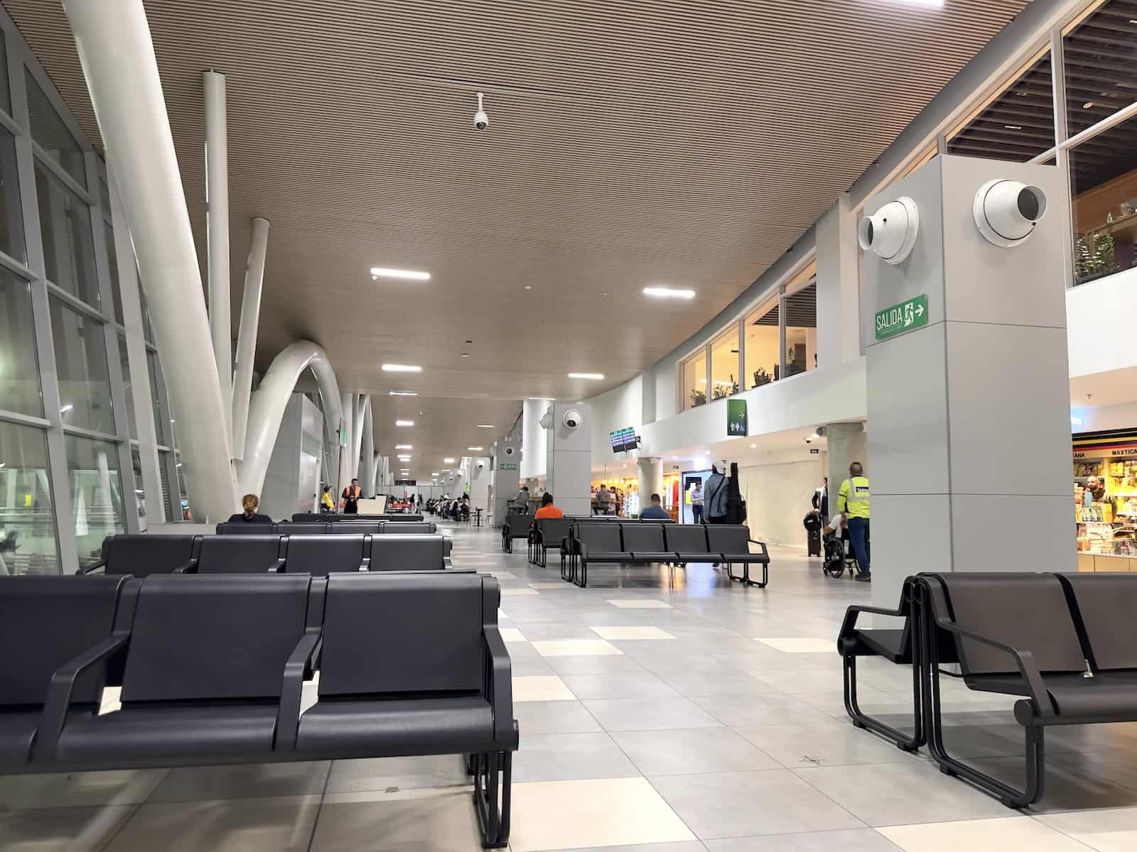 Gate area at Matecaña International Airport