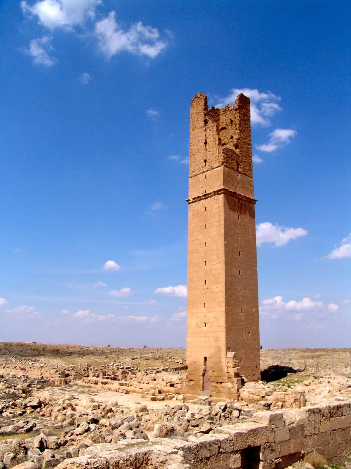 Minaret (before restoration)