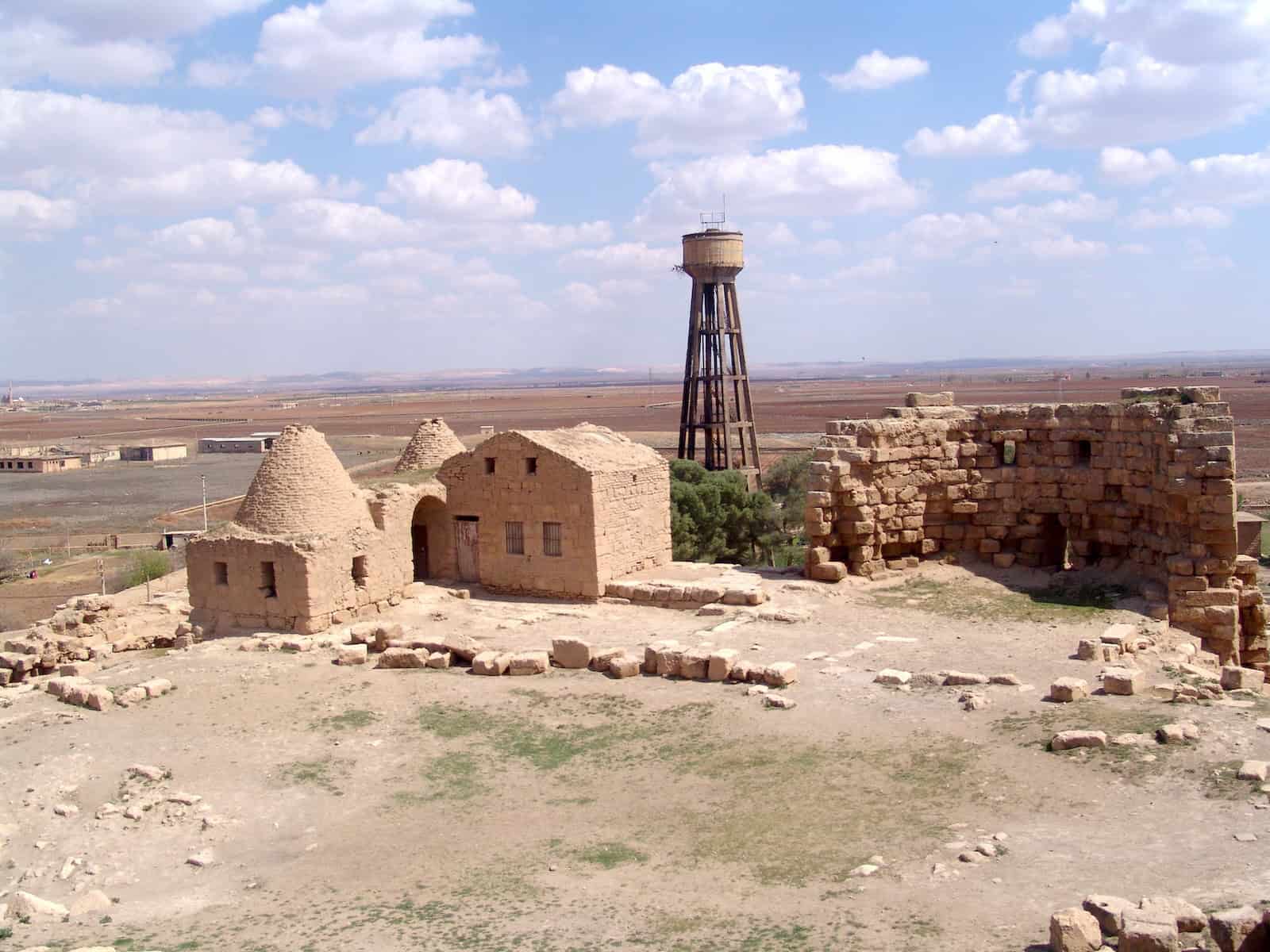 Top of Harran Castle in Harran, Turkey