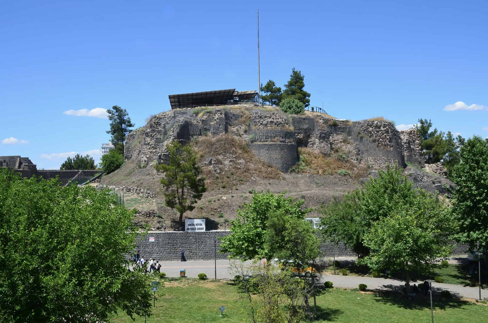 Amida Tumulus and Artuqid Palace at the Diyarbakır Archaeological Museum in Turkey