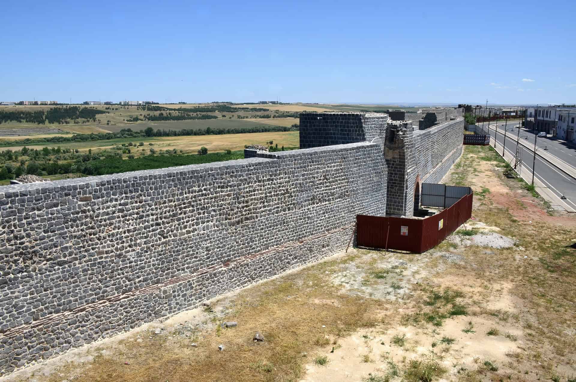 Fortifications in Diyarbakır, Turkey