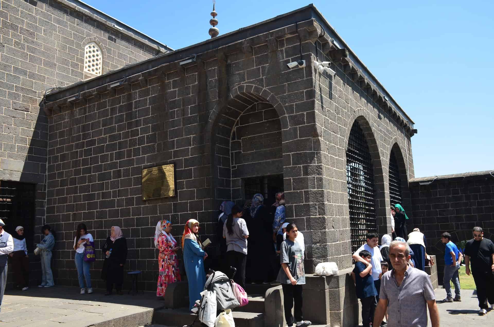 Tomb at the Hazreti Süleyman Mosque in Diyarbakır, Turkey